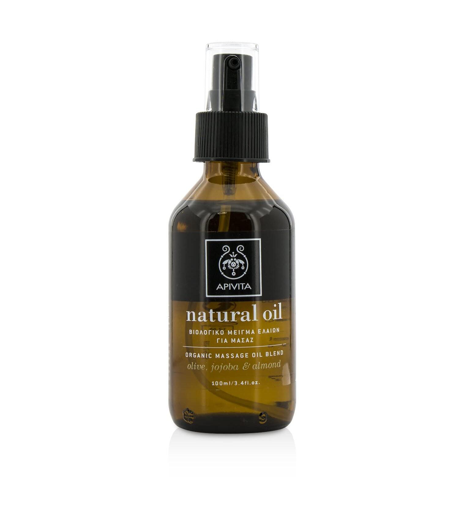 APIVITA NATURAL OIL Organic Massage Oil Blend 100ml - Buy Online on GoSupps.com