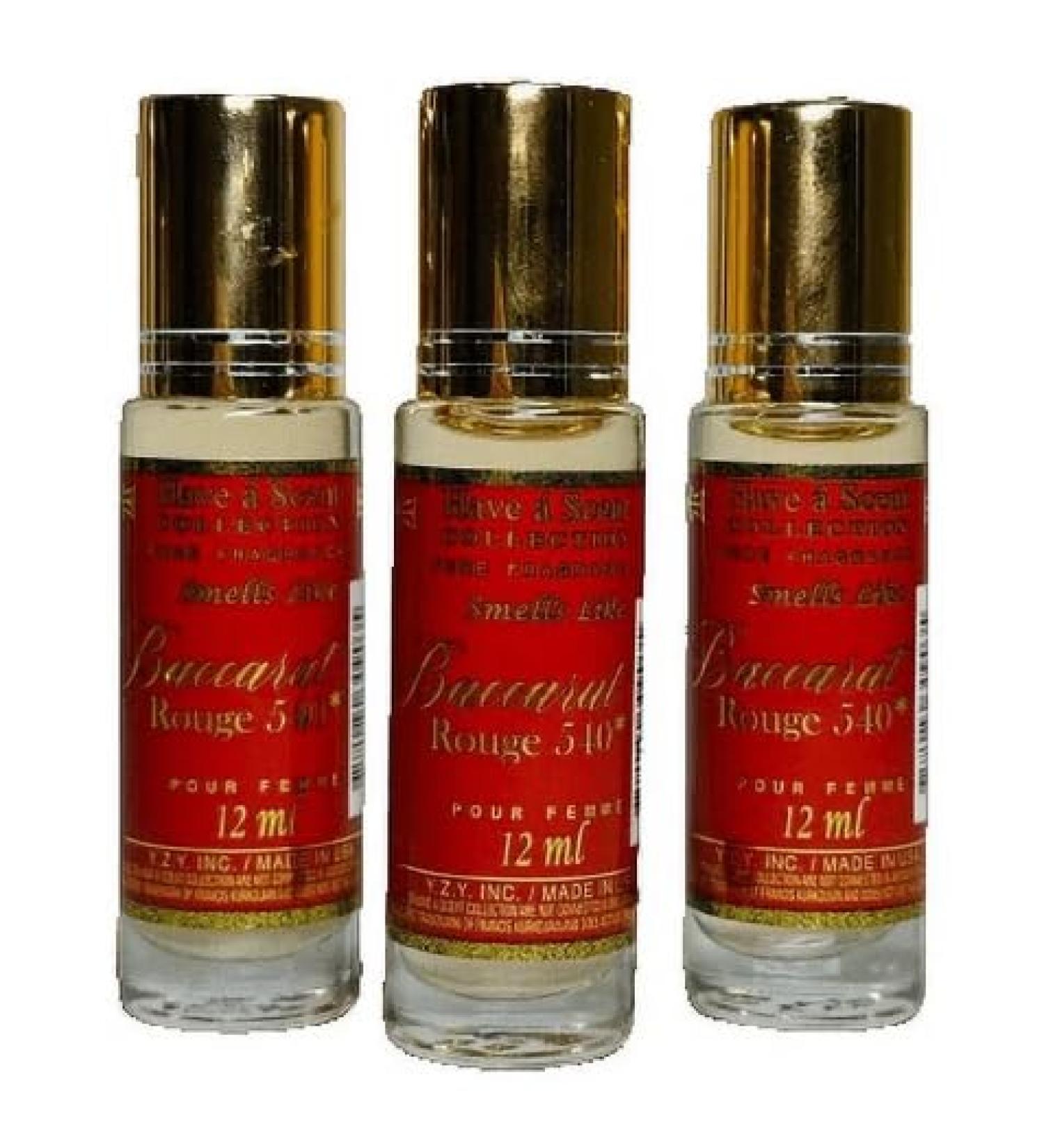 Oil Perfume Parfum 12ml Unisex (Pack of 3)