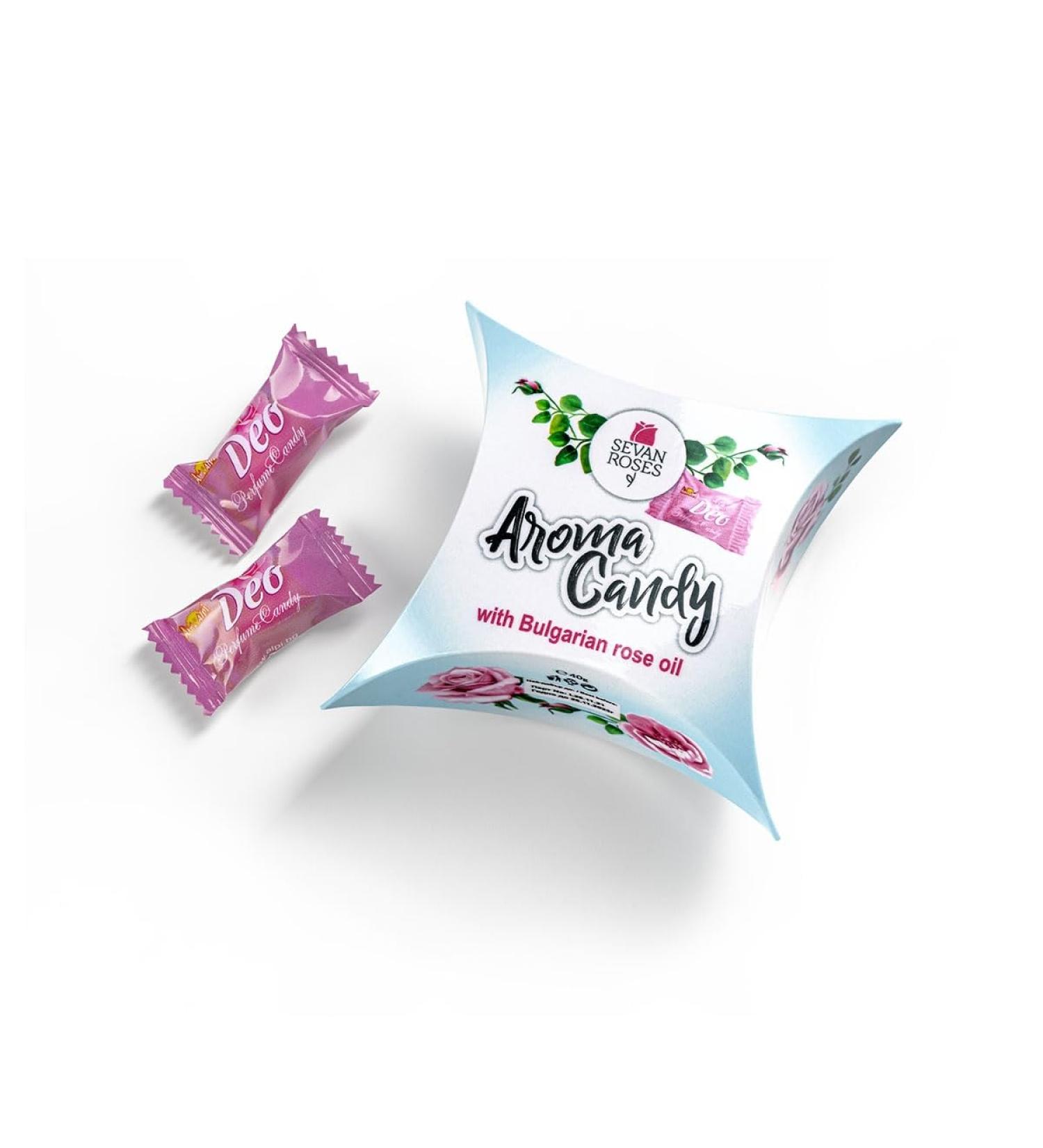  Seven Roses Deodorant Candies with Rose Extract - Fresh Breath in an Elegant 40g Box - Buy Online on GoSupps.com