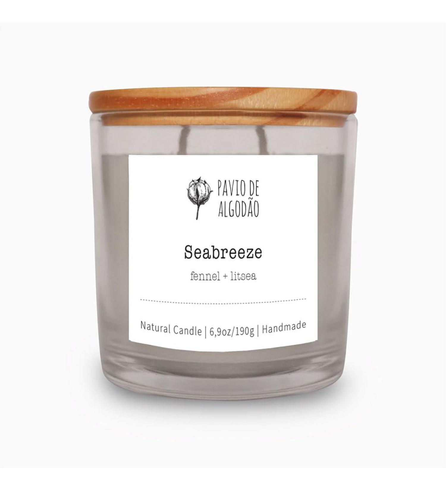 Natural Aromatic Candle | Seabreeze | 6.8oz
