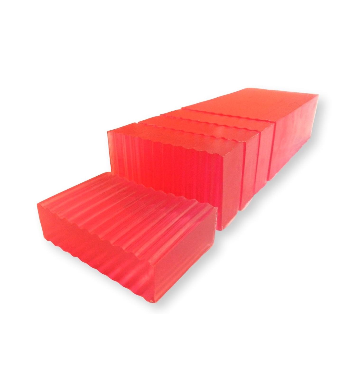 Glycerin Soap 3 pound loaf - Ruby Grapefruit