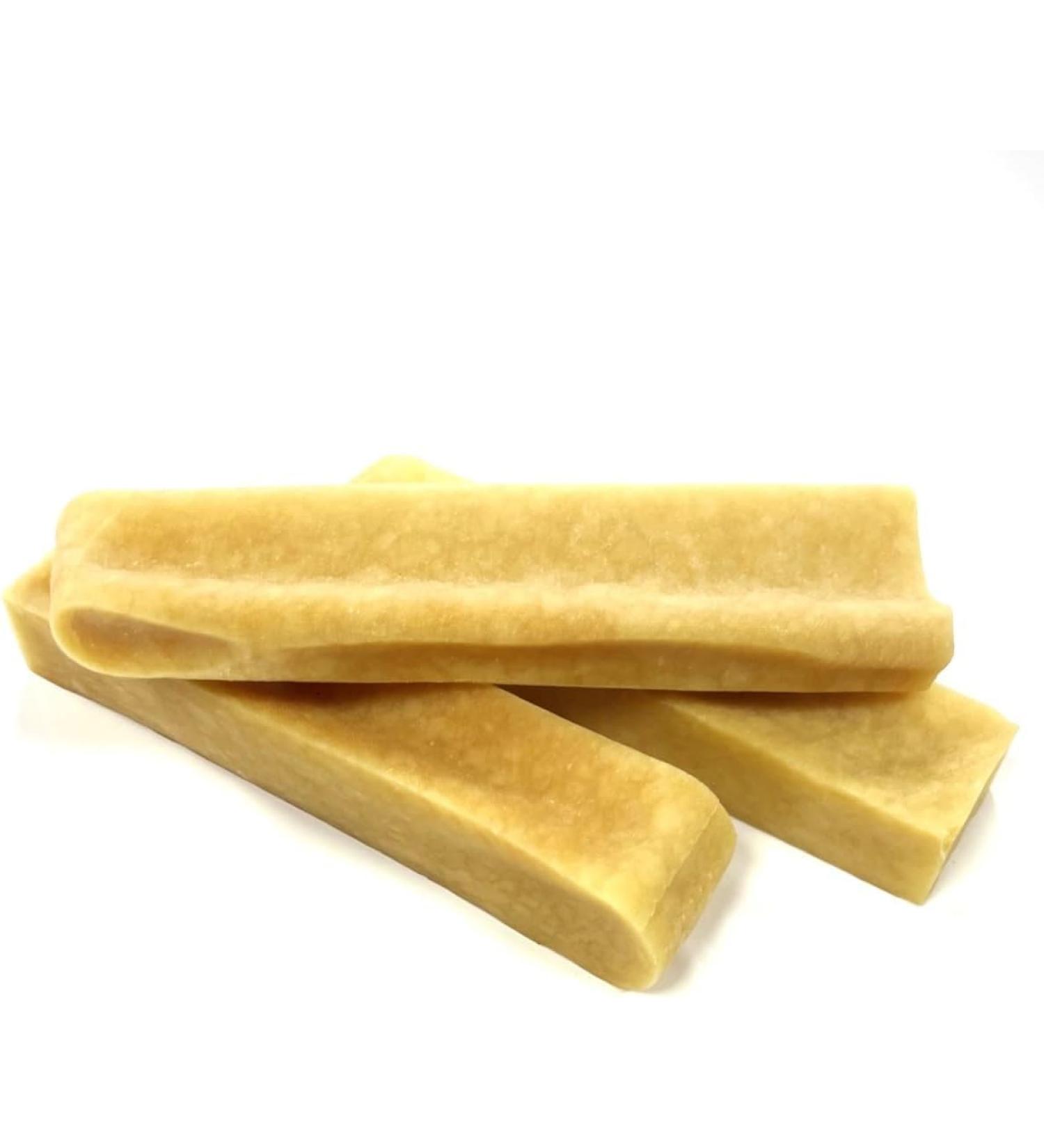 *New* Medium Strawberry Himalayan Cheese Yak Chews (Pack of 1) - 100% Natural Dental Dog Treat - Long Lasting Chew High Protein and Calcium Grain and Gluten Free SLCP