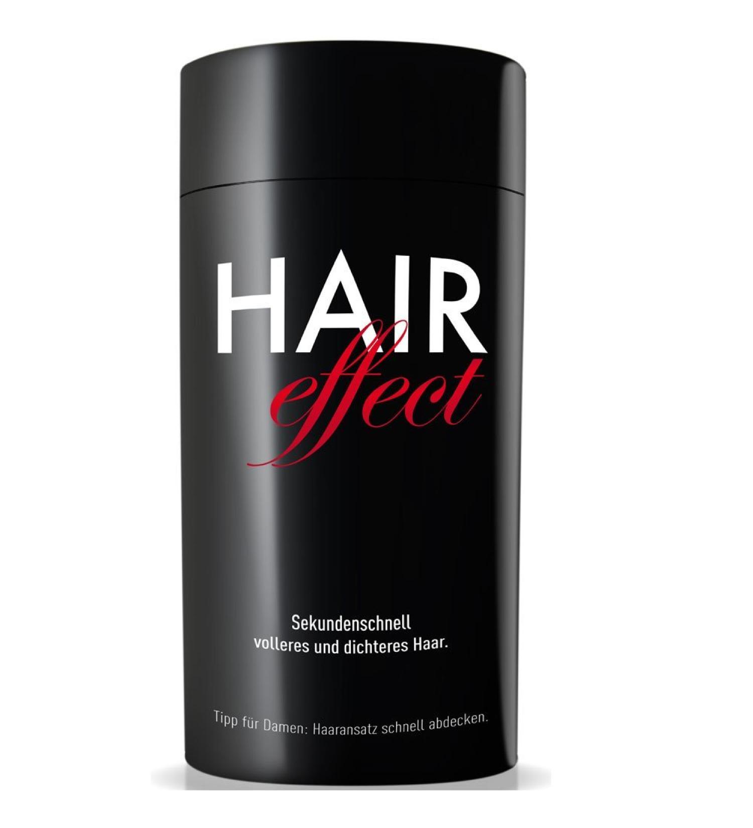 Hair Effect - Instant Full Hair Solution | Premium 26g Light Brown Stray Hair for Men & Women | Authentic Look in Seconds - Buy Online on GoSupps.com