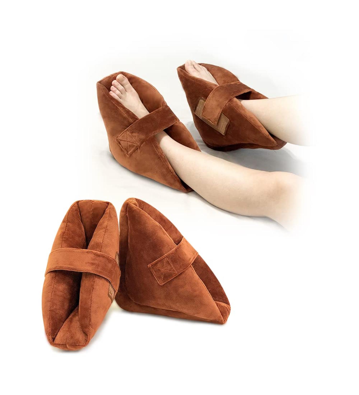 Heel Protectors Cushion for Bed Sores - Ankle Protector Pillows for Pressure Ulcers | Comfort & Relief (1 Pair - Buy Online on GoSupps.com