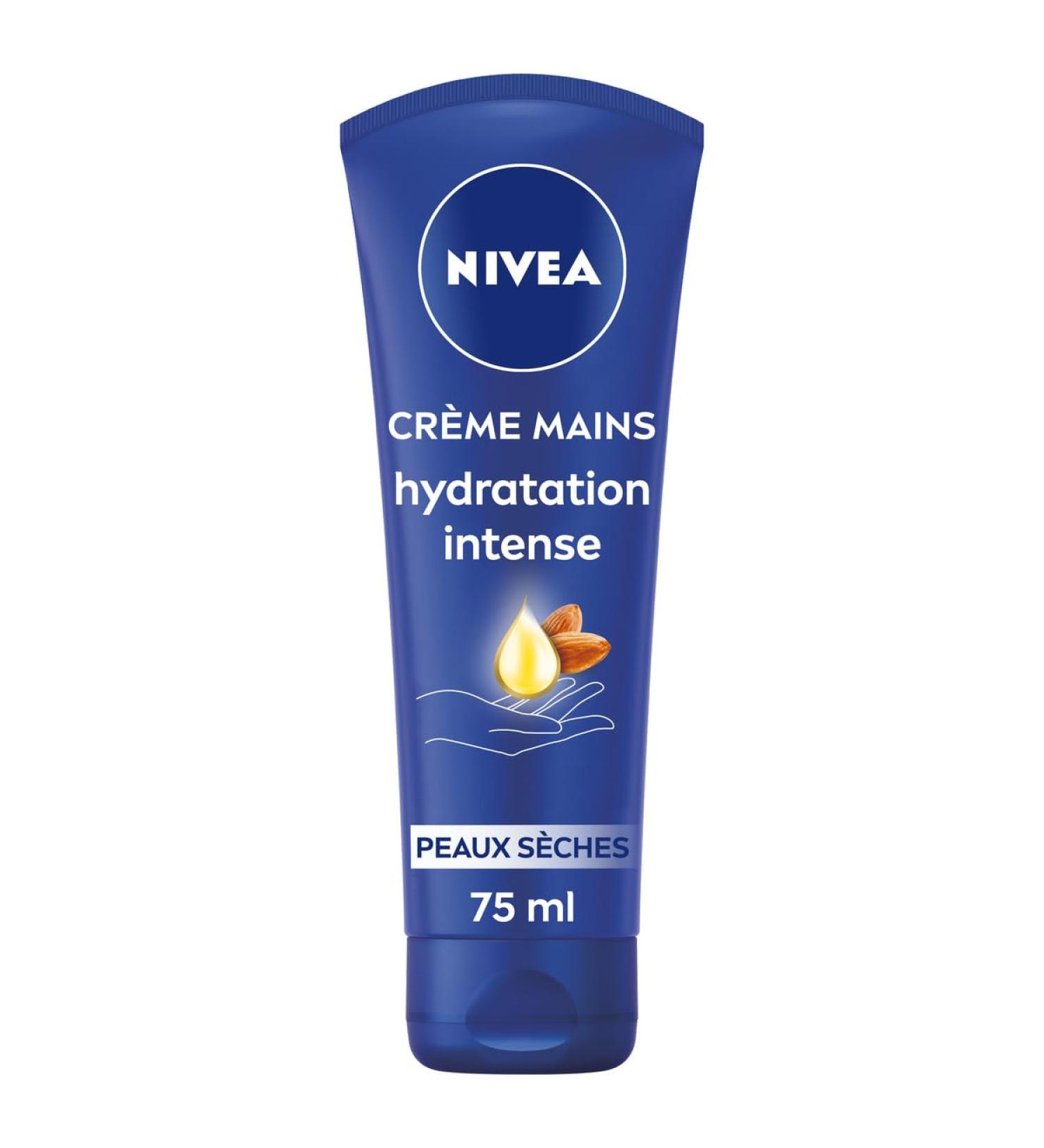 NIVEA Nourishing Hand Cream for Very Dry Skin (1 x 75 ml) Moisturizing Hand Care with Sweet Almond Oil Hydrating Hand Cream - Buy Online on GoSupps.com