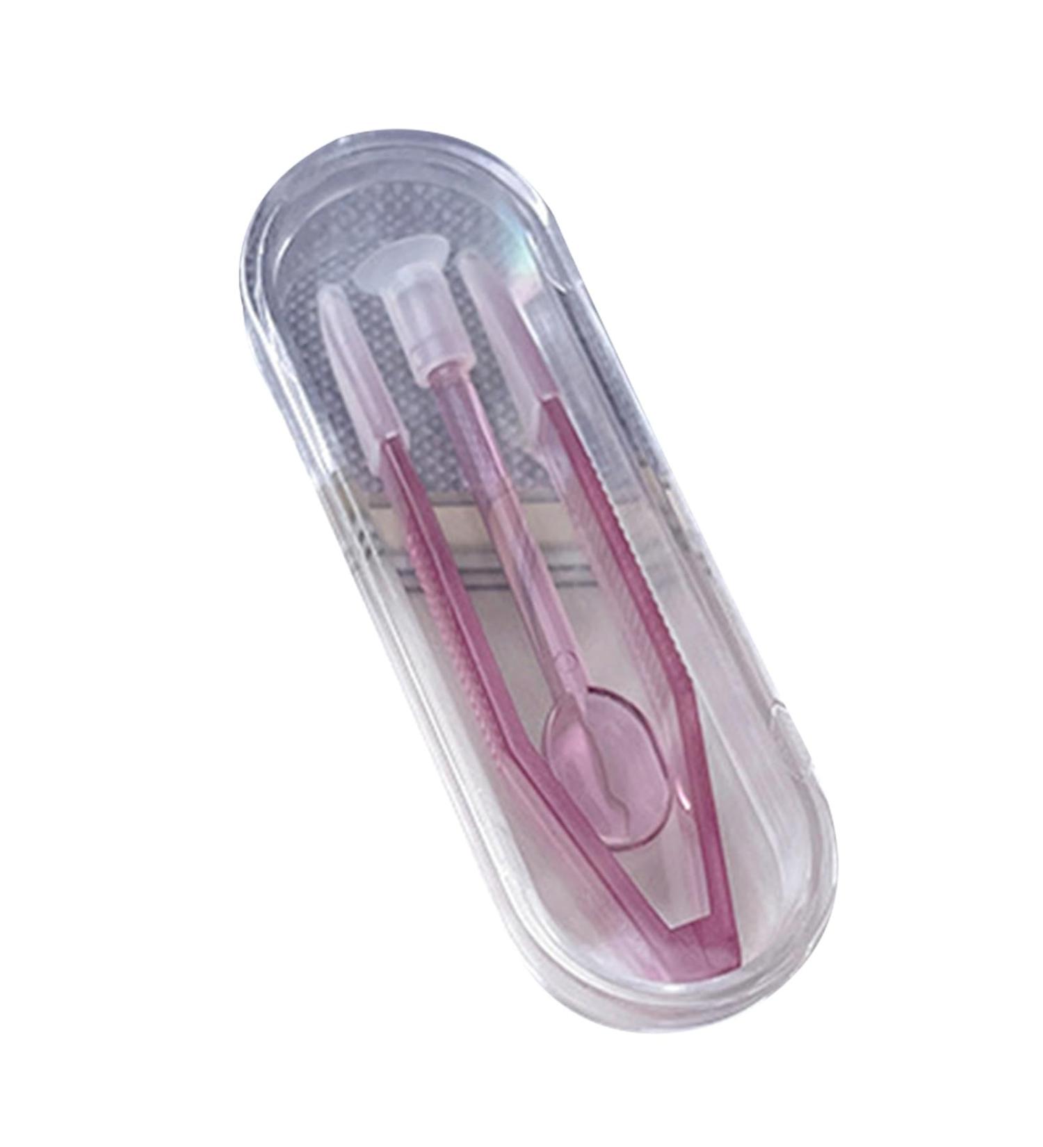 Morningmo Practical Tool Set for Inserting & Removing Contact Lenses - Ideal for Students & Office Workers - Violet Contact Lens Accessories - Buy Online on GoSupps.com