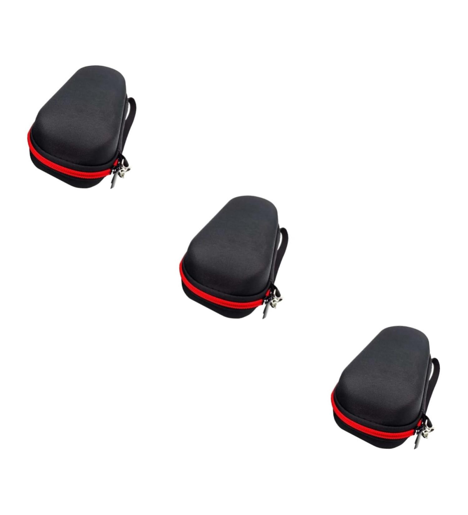 POPETPOP 3pcs Storage Bag Barber Case Electric Clipper Bag Men Electric Shaver Hair for Men Shaving Men Carrying Bag for Shaver Universal Holder Oxford Cloth Travel Redx3pcs 17.5X7X7CMx3pcs - Buy Online on GoSupps.com