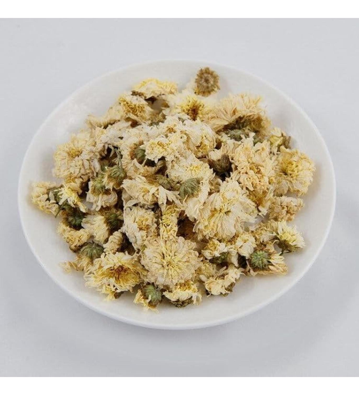 WENXUANSU: White Chrysanthemum Bud Herbal Tea 3 pound (1362 grams) herbal tea 100% natural