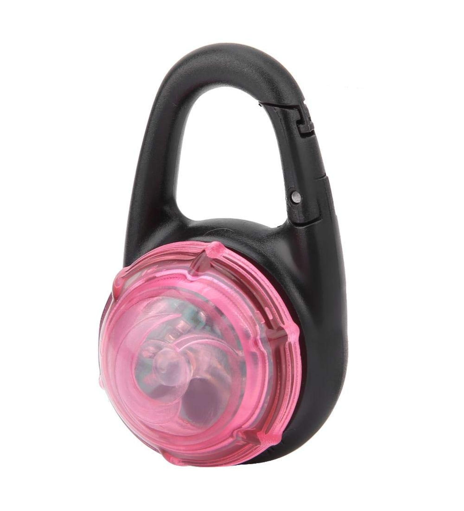 LED Dog Light Pendant - Pink Safety Keychain & Trailer Warning Light for Camping & Hiking - Buy Online on GoSupps.com