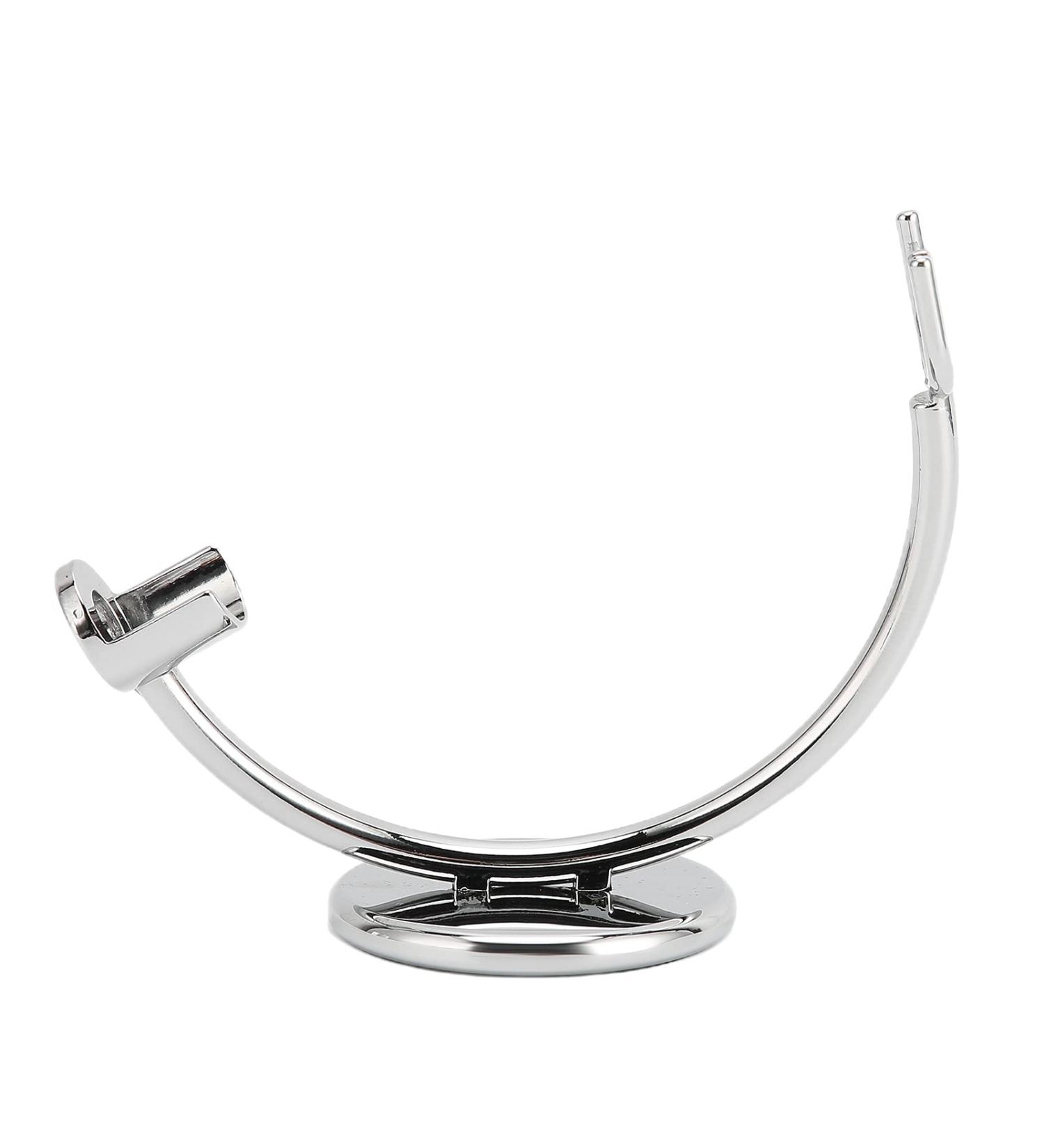 Premium Stainless Steel Shaving Stand | Durable Brush Holder for Shower | International Shipping Available - Buy Online on GoSupps.com