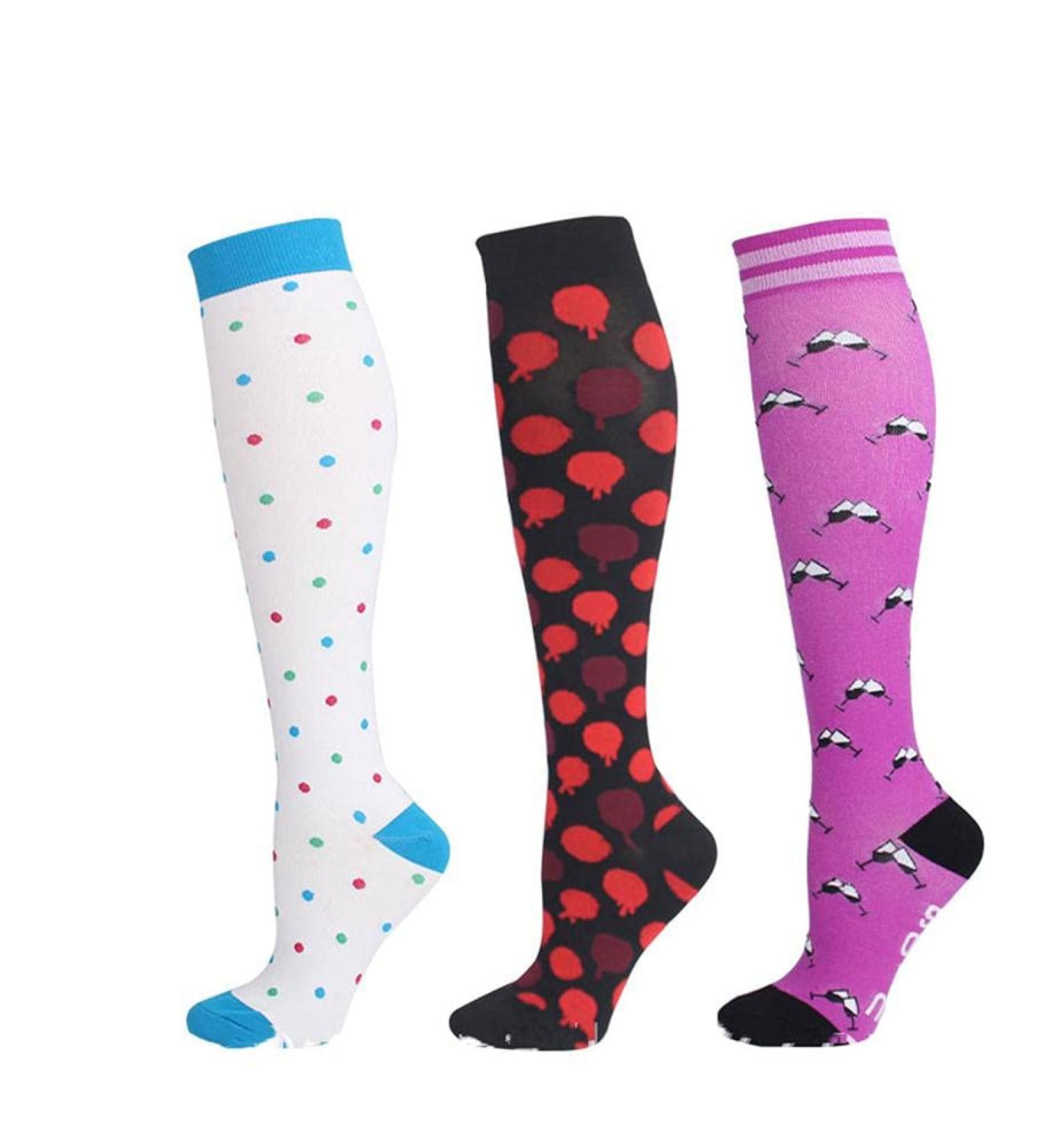 Jilibaba Compression Socks for Men & Women - Winter Knee High Sports Socks for Fitness Running & Travel - Buy Online on GoSupps.com