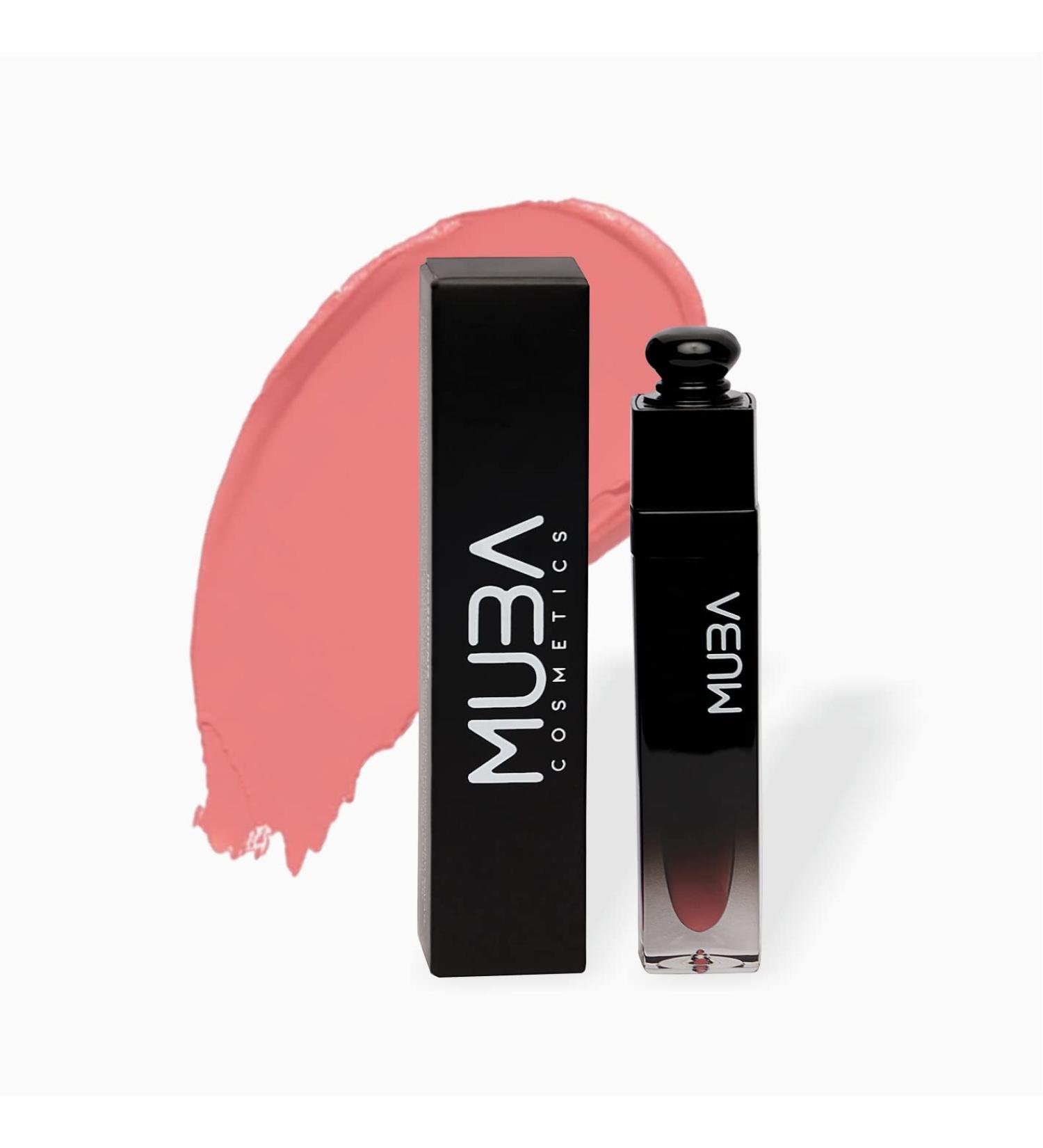 MUBA COSMETICS Liquid Lipstick - Long Lasting, Waterproof & High-Pigment Lip Makeup - Perfect Beauty Gift for Women - Blow Me - Buy Online on GoSupps.com