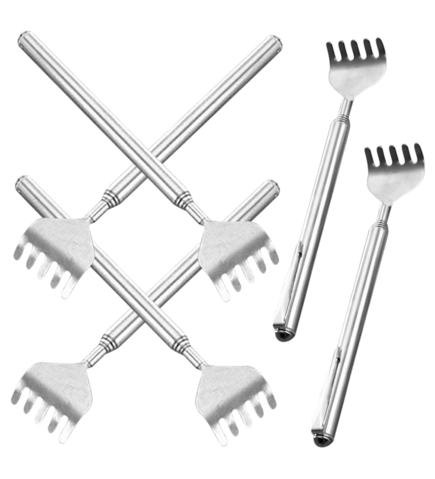 Beaupretty Telescopic Back Scratcher - Stainless Steel 6-Section Rake Tool for Ultimate Comfort | Portable & Retractable - Buy Online on GoSupps.com