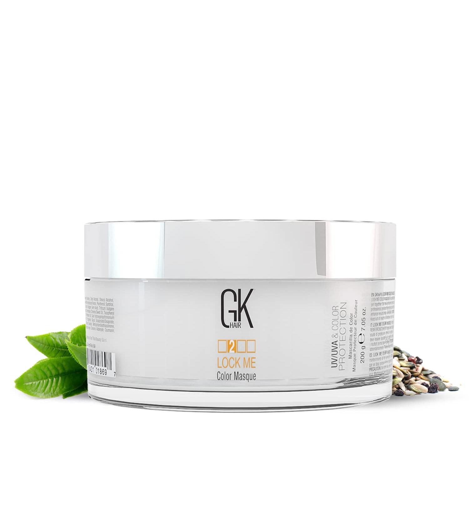 GK HAIR Lock Me Color Hair Masque 7.05 Fl Oz/200g - Deep Conditioner for Color Protection & Hair Repair - Buy Online on GoSupps.com