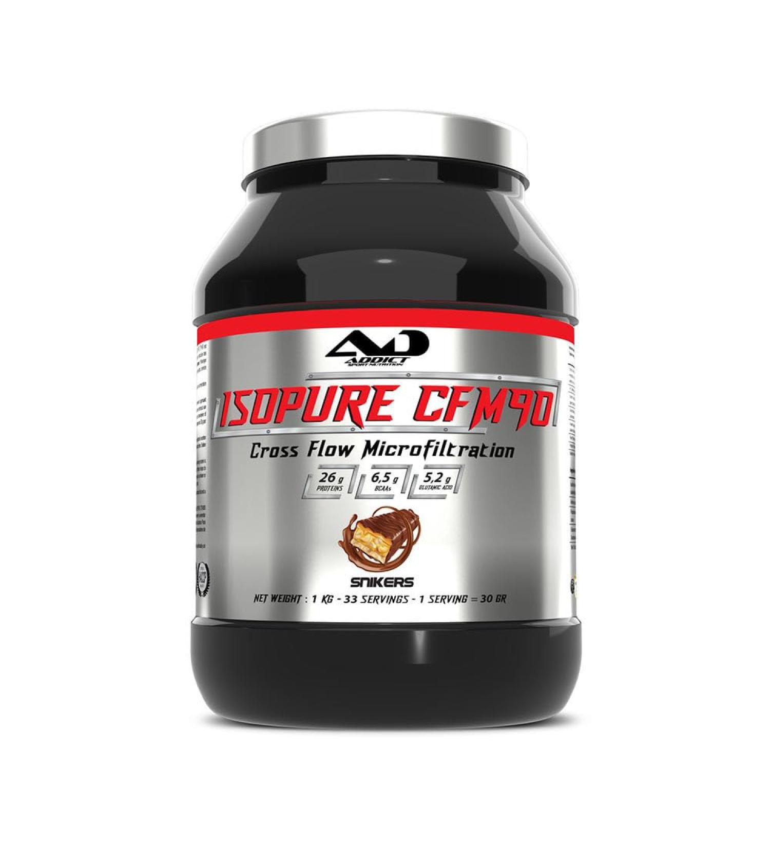 Addict Sport Nutrition | Isopure Cfm 90 (1kg) | Whey Isolate | Une des meilleures whey sur le march !
