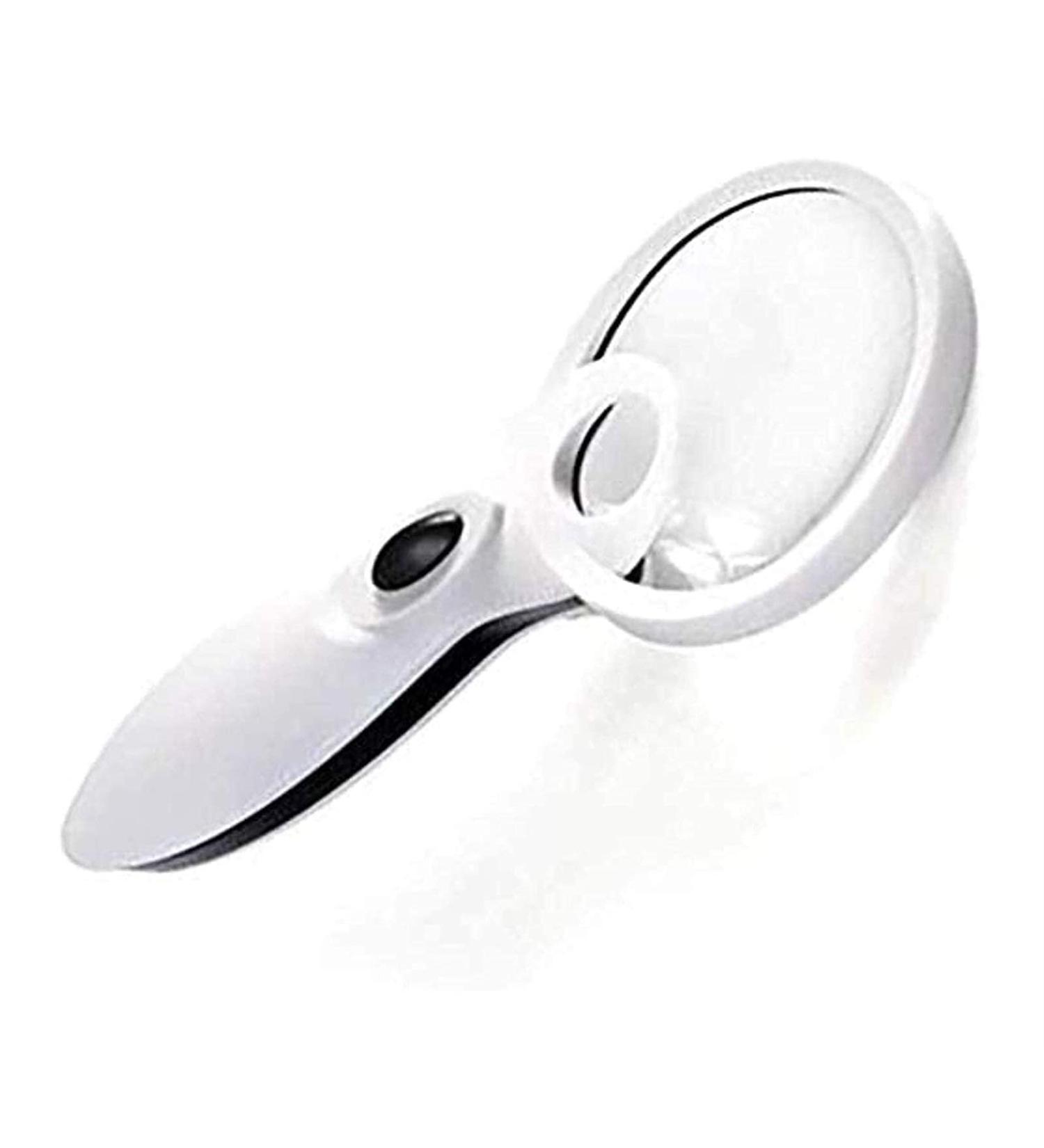Spacmirrors Magnifying Glass 8/12 Times Multi-Function LED with Light Portable Environmental Protection Material Holding Magnifying Glass Handheld Magnifying Glass Magnifier - Buy Online on GoSupps.com