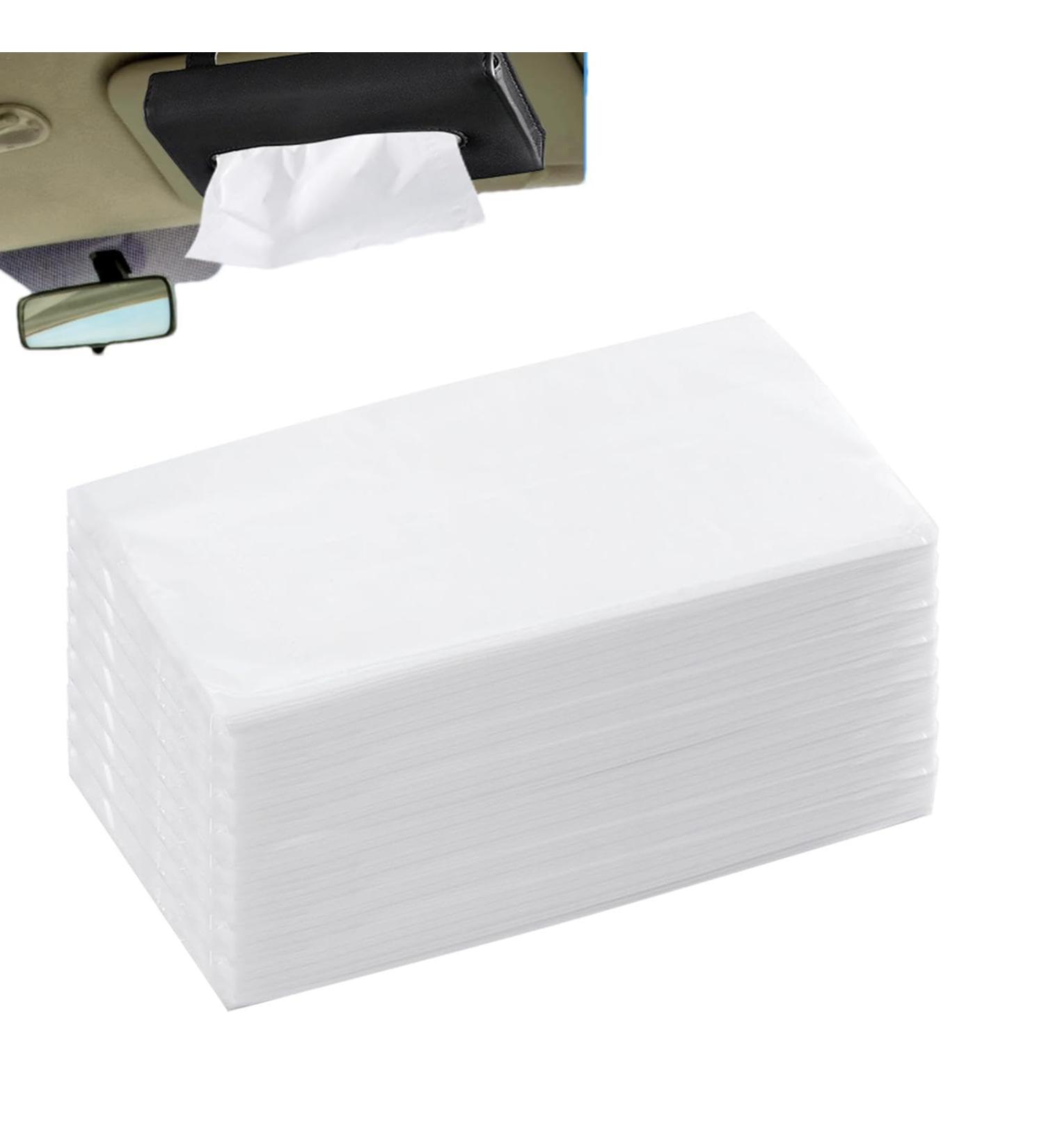 Car Tissue Refills Car Travel Tissue Paper Soft Facial Tissue Paper Multi-use Car Tissue Paper Car Tissue Auto Visor Tissue Refills Double Layer Travel Tissues Travel Paper Towels - Buy Online on GoSupps.com