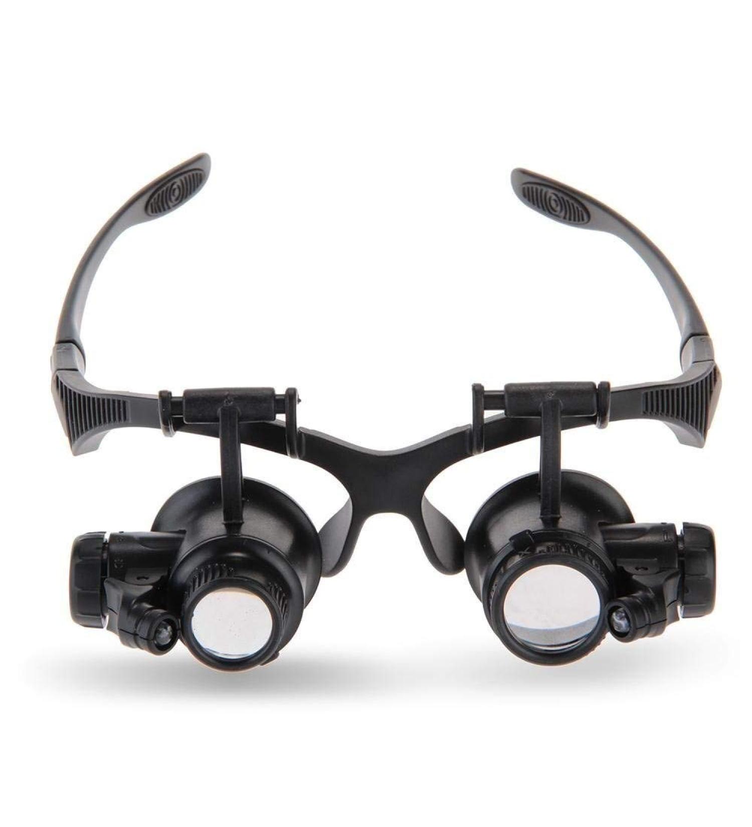 Good Market 8 Lense 10X 15X 20X 25X LED Magnifier Eye Glass Jeweler Loupe Repair Magnifying Good Times