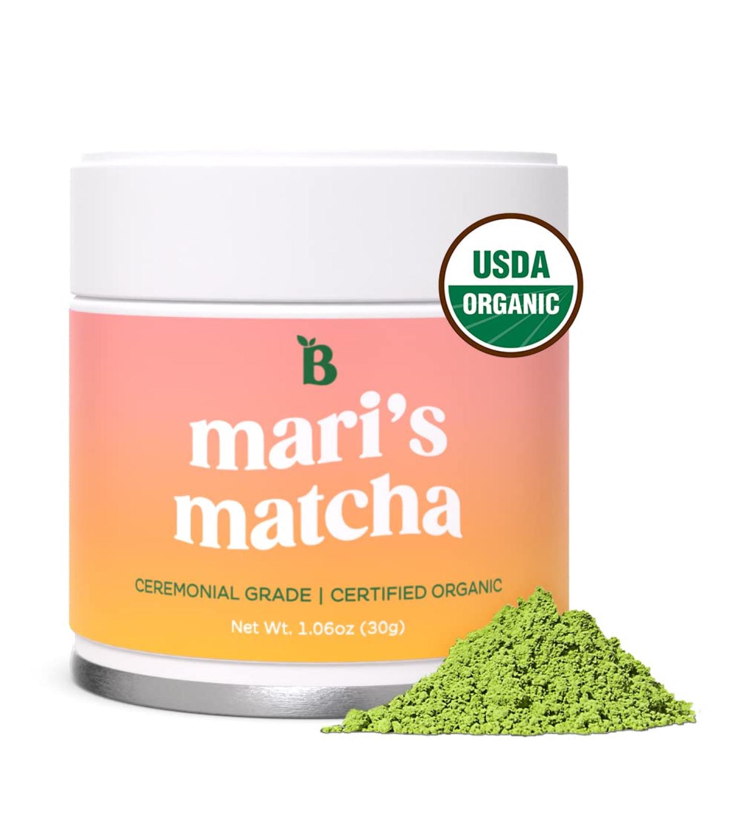 Bloom Nutrition Matcha Green Tea Powder - Organic Ceremonial Grade | Authentic Japanese Origin | Glowing Skin & Healthy Energy Boost - Buy Online on GoSupps.com