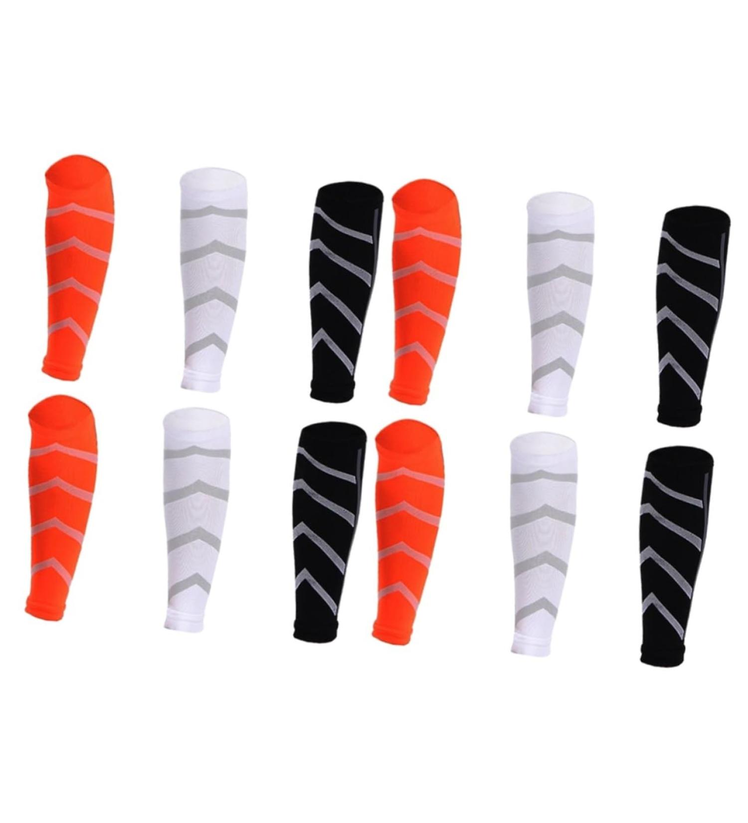 Shop Healeved 6 Pairs Compression Running Leg Sleeves & Calf Protectors - Breathable Socks for Athletes & Nurses International Shipping Available - Buy Online on GoSupps.com