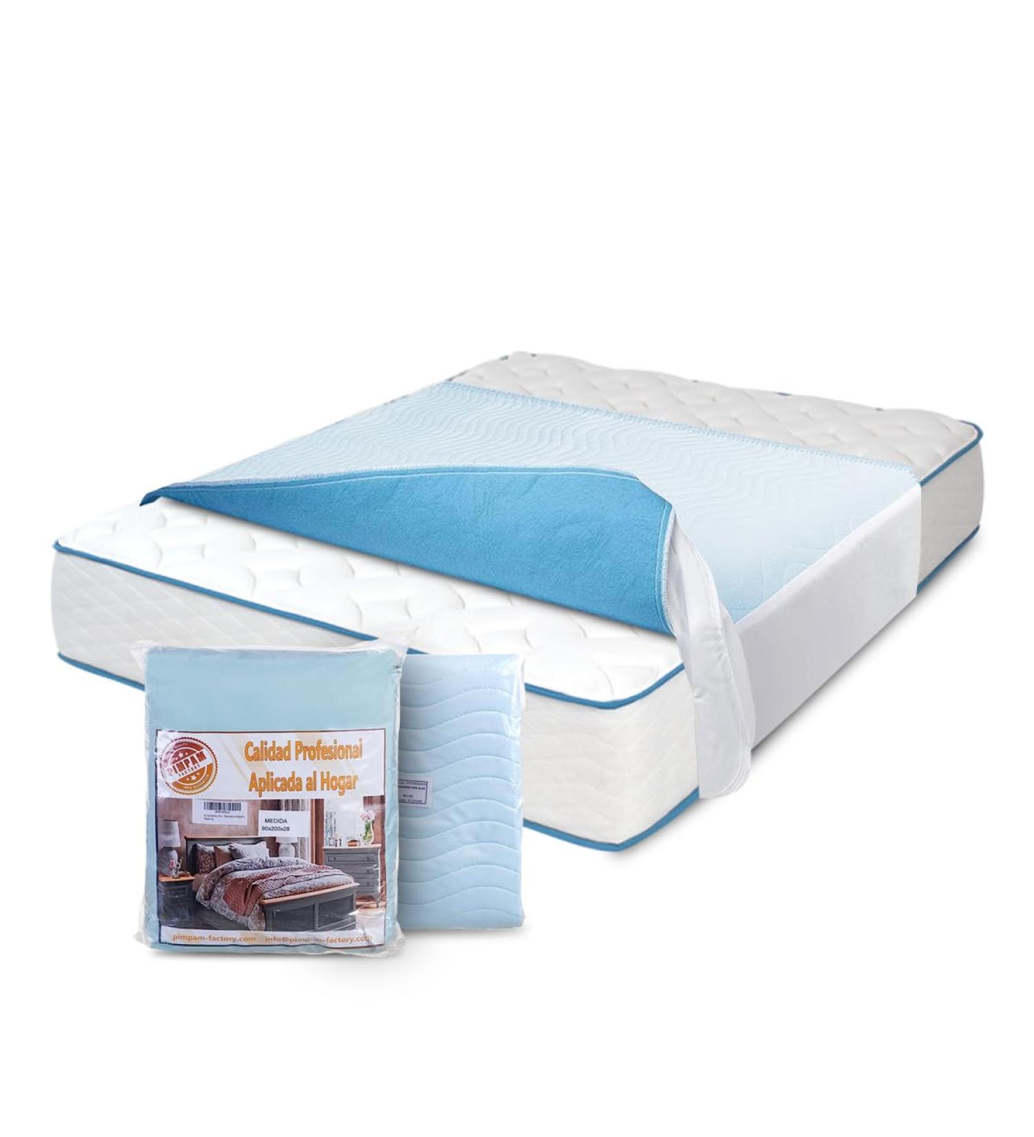 Buy Pimpam Factory Absorbent Waterproof Washable Bed Pads - 90x85 cm - Ideal for Nursing Homes & Hospitals - 2 Pack - Buy Online on GoSupps.com