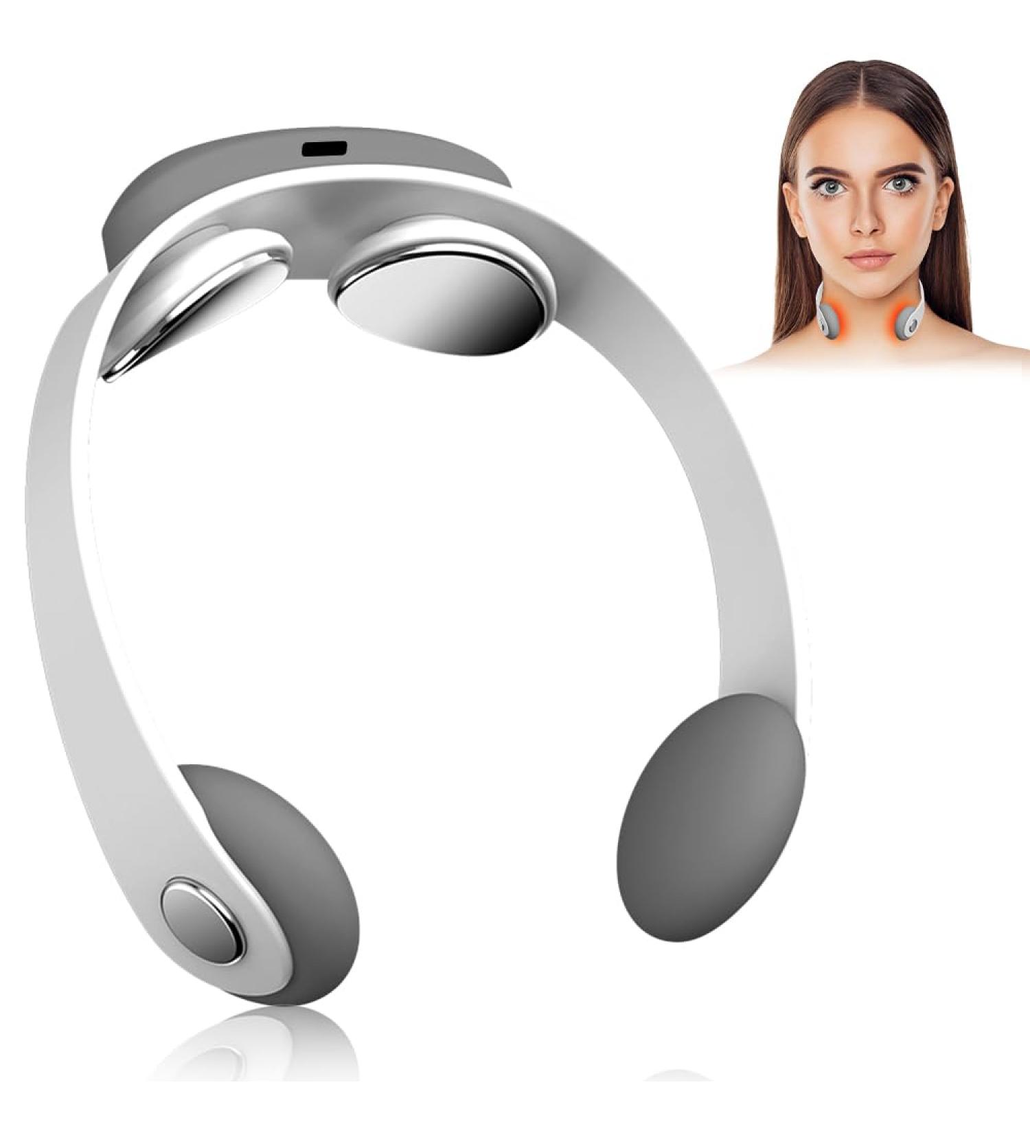 Intelligent Electrical Massage Device with Heat - ENS Elektro Neck Massage & Lymphvity - Portable 5 Modes Neck Massager for Home Office & Travel - Buy Online on GoSupps.com