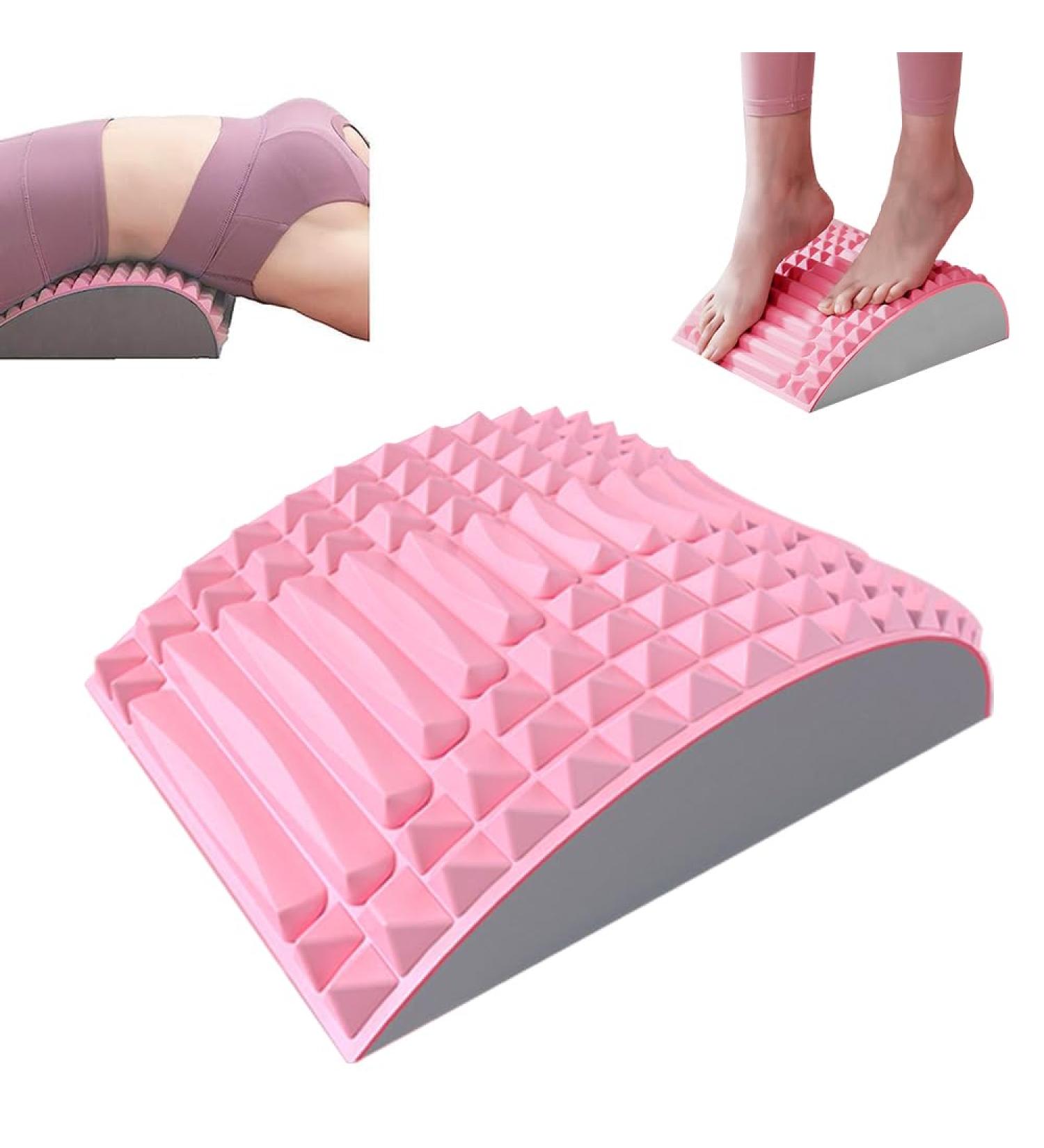 Jiahuade Lumbar Support Pillow | Orthopedic Back Pain Relief | Adjustable Neck & Lordosis Support - Buy Online on GoSupps.com