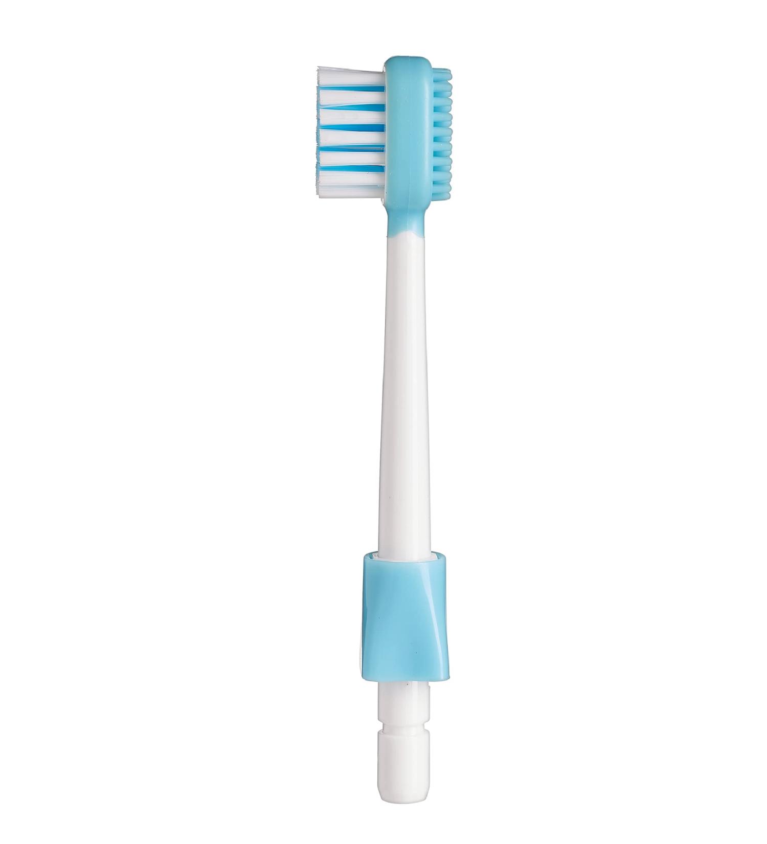 ToothShower Irrigating Single Head Toothbrush Suite Accessory  Replacement Toothbrush Heads and Other Water Pick Accessories  Oral Irrigator for Teeth with or Without Braces  (Blue)