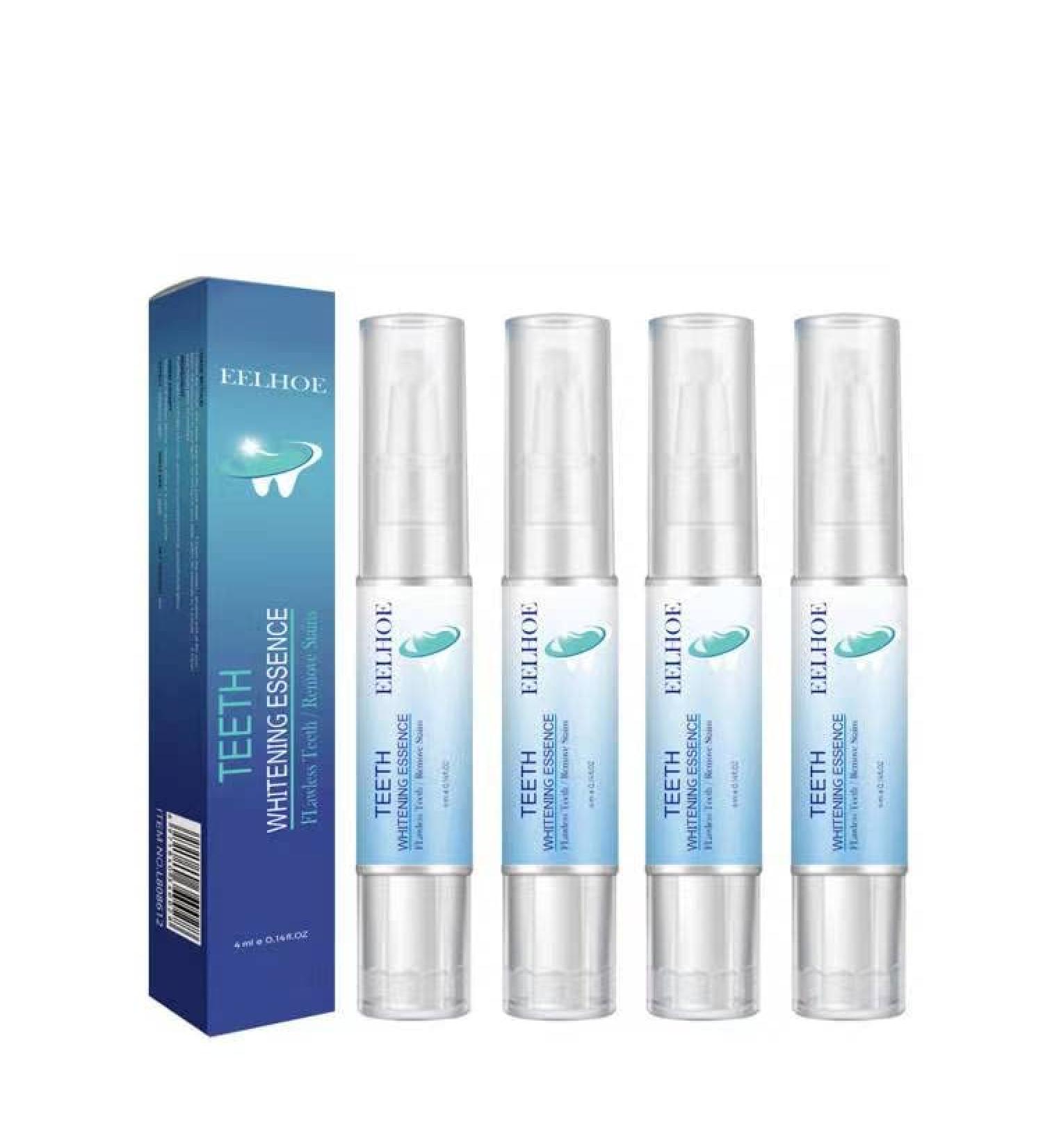 EELHOE Teeth Whitening Essence Pen - 2023 New Stain Remover Gel for Whiter Teeth (4pc) - Buy Online on GoSupps.com