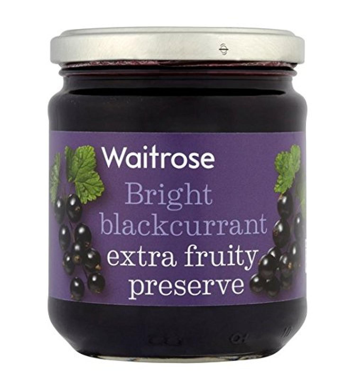 Waitrose Waitrose Conserve de cassis 340 g