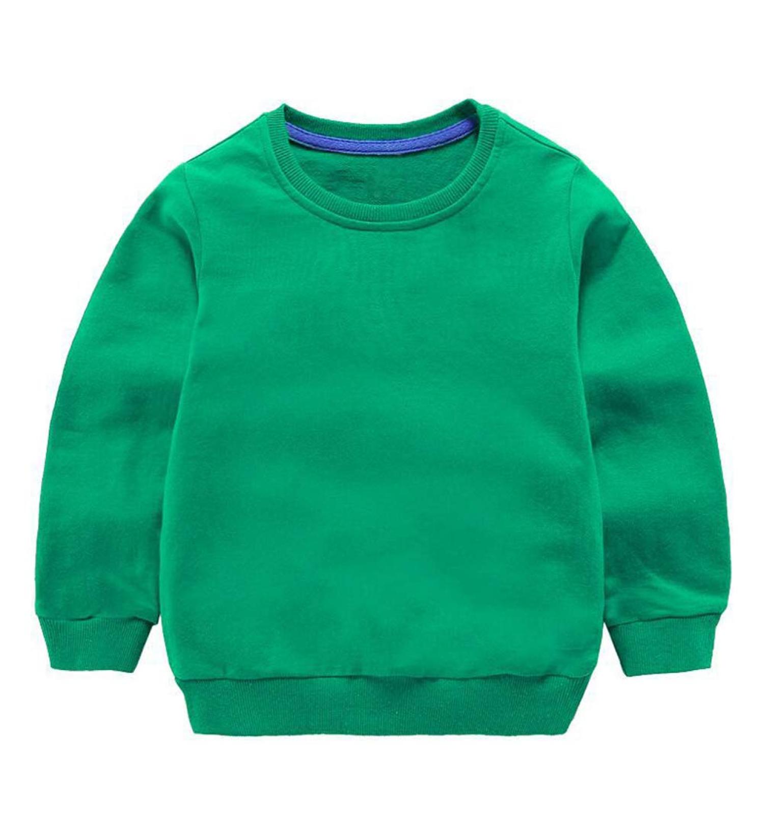Taigood Boys Cotton Sweatshirt Long Sleeve T-Shirt Pullover - Green (3-4 Years) - Buy Online on GoSupps.com