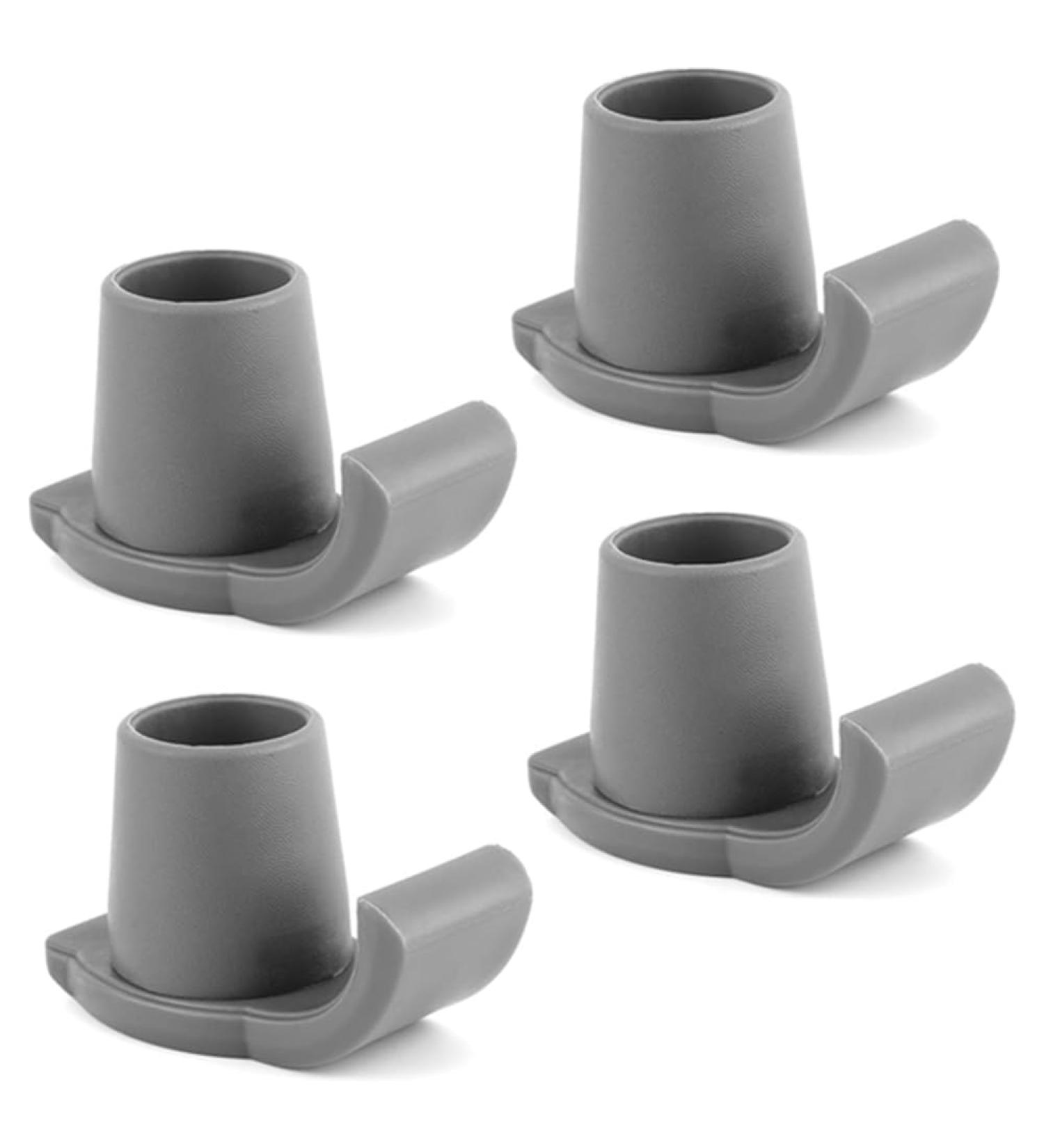 Fattoz Walker Ski Glides 4 Pieces Heavy Duty Walker Glides Walker Feet Accessories Walker Glide Skis for 1 1/8 Inch Tubes Tool - Buy Online on GoSupps.com