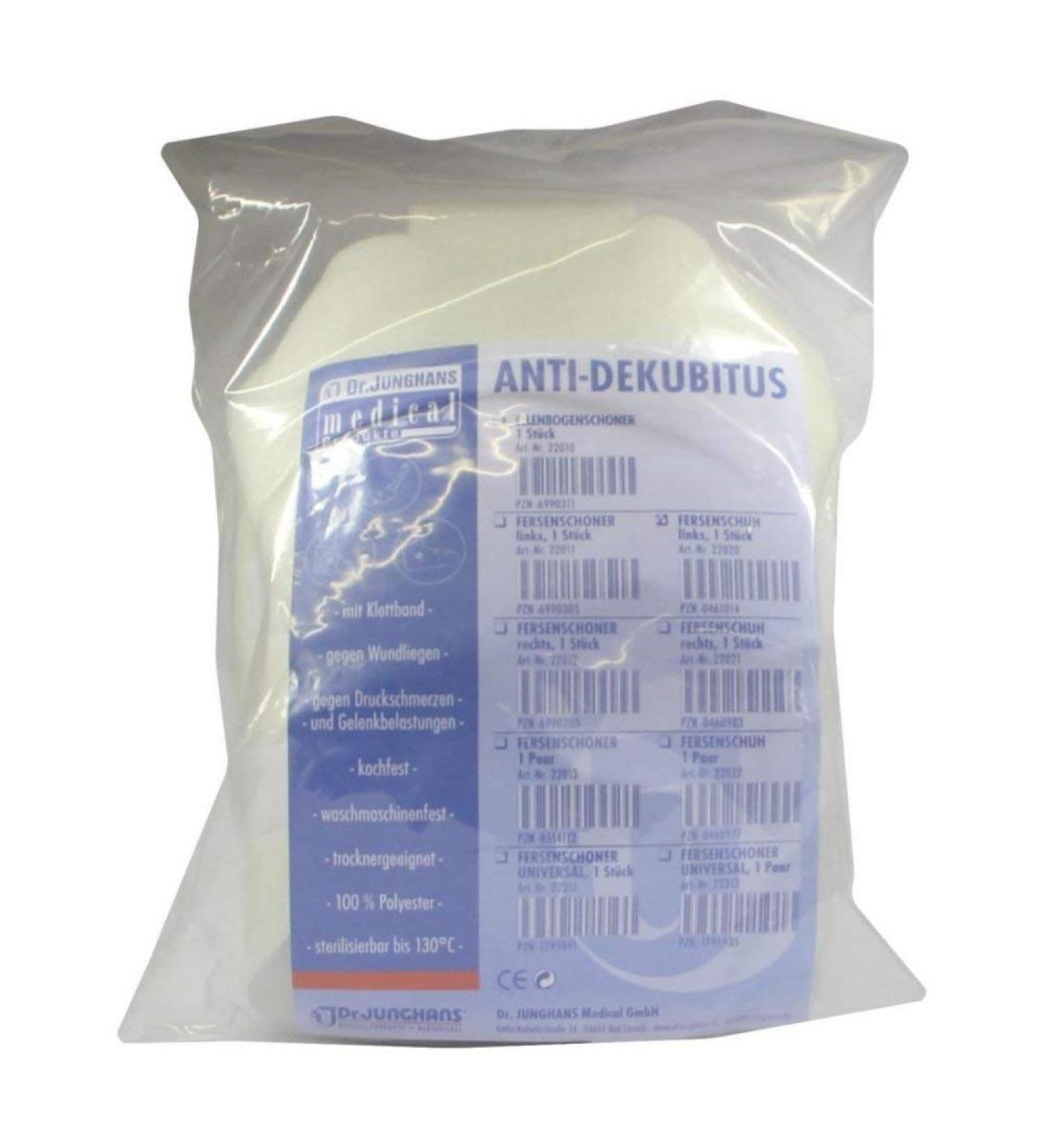 Heel shoe antidecubitus left