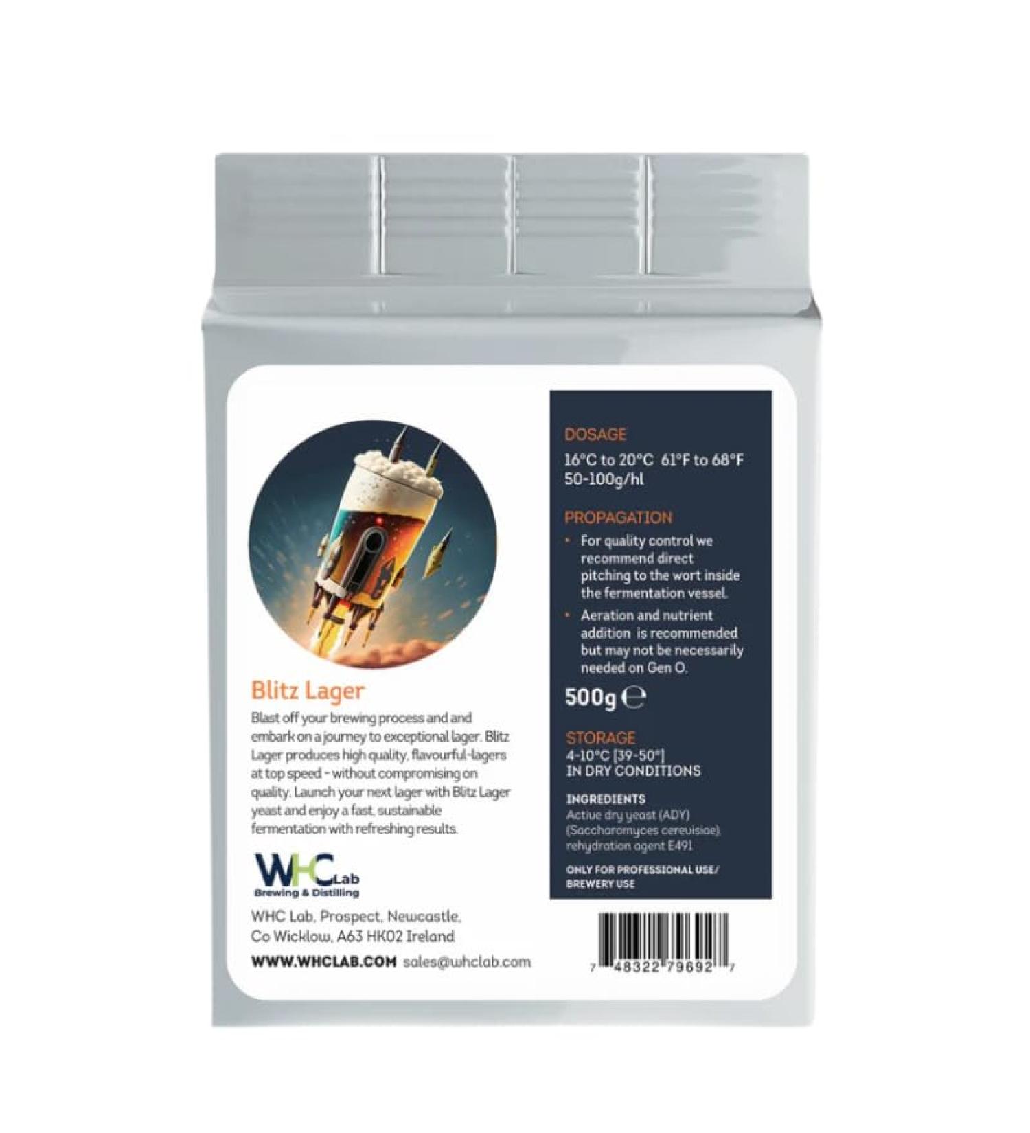 WHC Lab WHC Blitz Lager 500 g