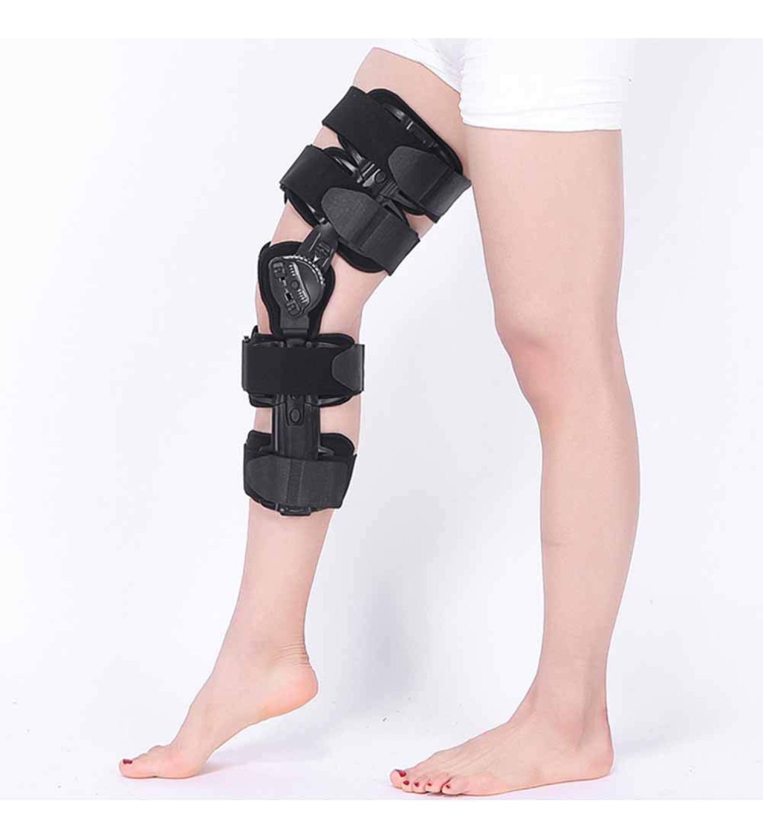 Knee Joint Brace Telescopic Adjustable Fracture Postoperative Fixation Lower Limb Support Orthosis - Buy Online on GoSupps.com