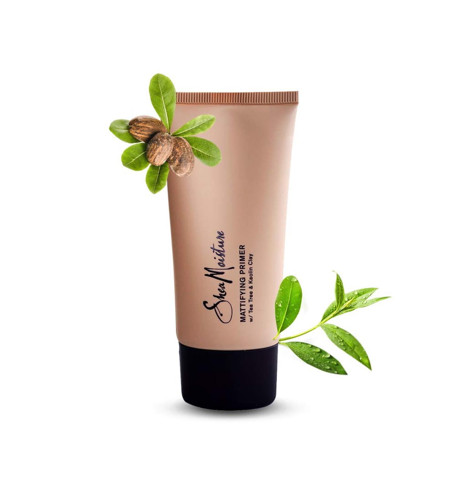 SheaMoisture Mattifying Primer - Organic Shea Butter, Tea Tree & Kaolin Clay - Matte Face Primer for Oily, Acne Prone, Sensitive Skin - 1.7oz - Buy Online on GoSupps.com