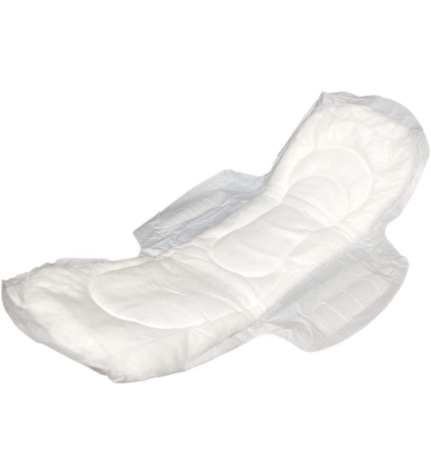 Winged Maternity Peri Pads Pack of 32 - Large Postpartum Flow Pads with Wings - Ultra Soft Disposable Nursing Pads for New Moms - Vakly Postpartum Guide Included - Buy Online on GoSupps.com