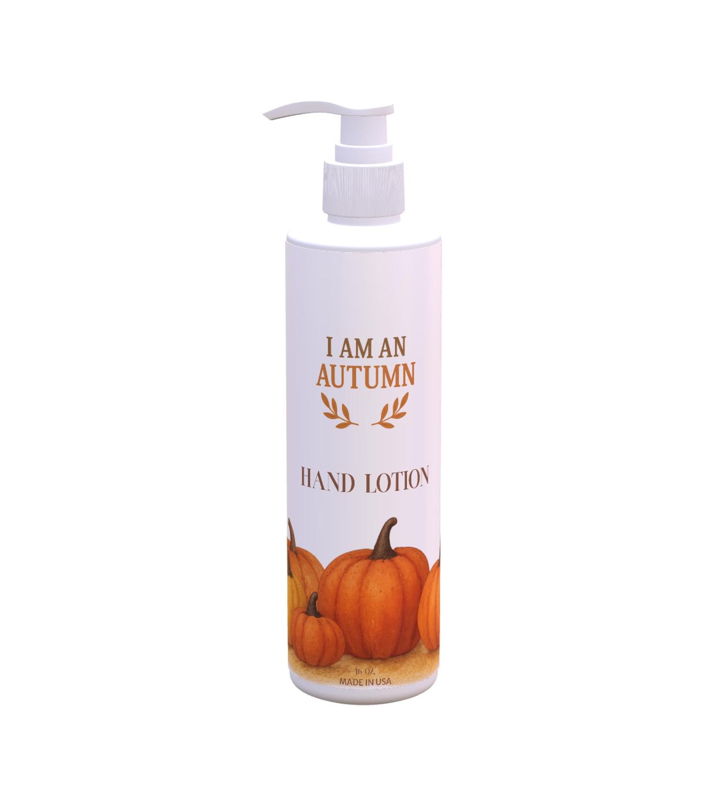 Autumn Hand Soap Autumn Pumpkin Design | Fresh Green Tea & Lemon Scent | 12 Pack 16 oz Pump Bottles | Classic Harvest Decor for Home Kitchens & Guest Spaces | Paraben-Free Made in USA - Buy Online on GoSupps.com