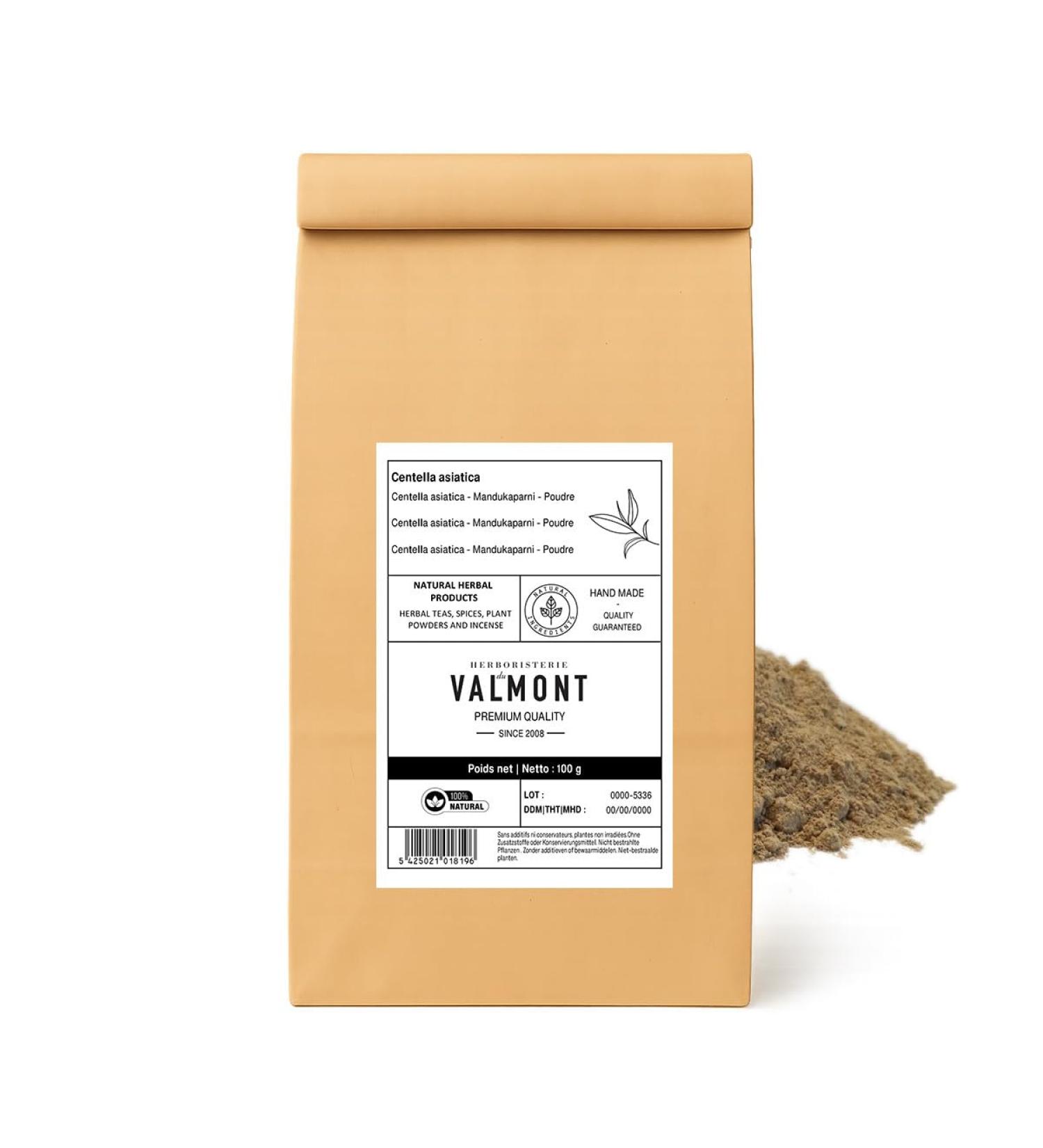 Centella asiatica - Gotu kola Poudre 100 g (Lot de 1)
