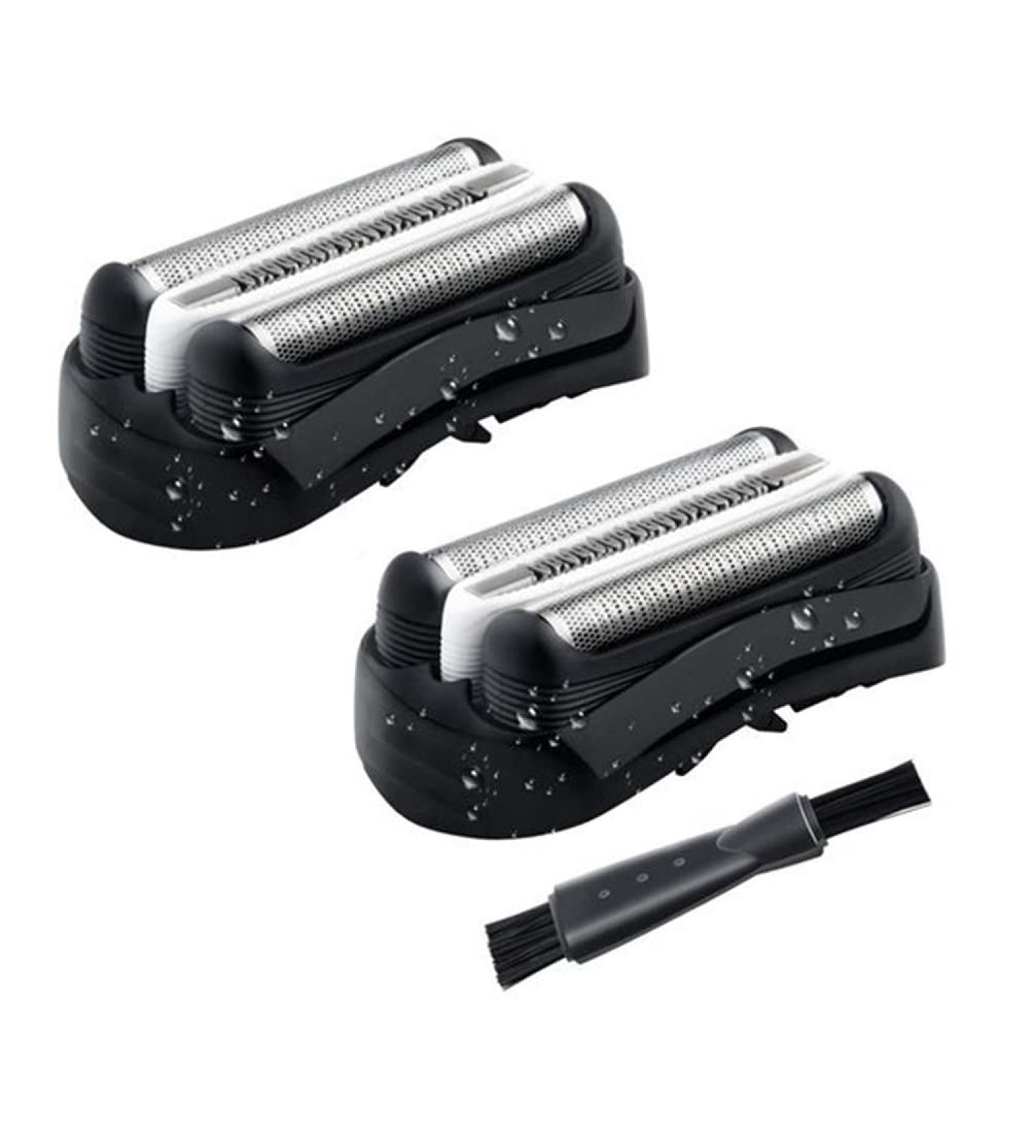 Vereen 2 Pack 32B Shaving Heads Replacement for Braun Series 3 301S 310S 320S 330S 340S 360S 380S 3000S 3020S 3040S | International Shipping Available - Buy Online on GoSupps.com