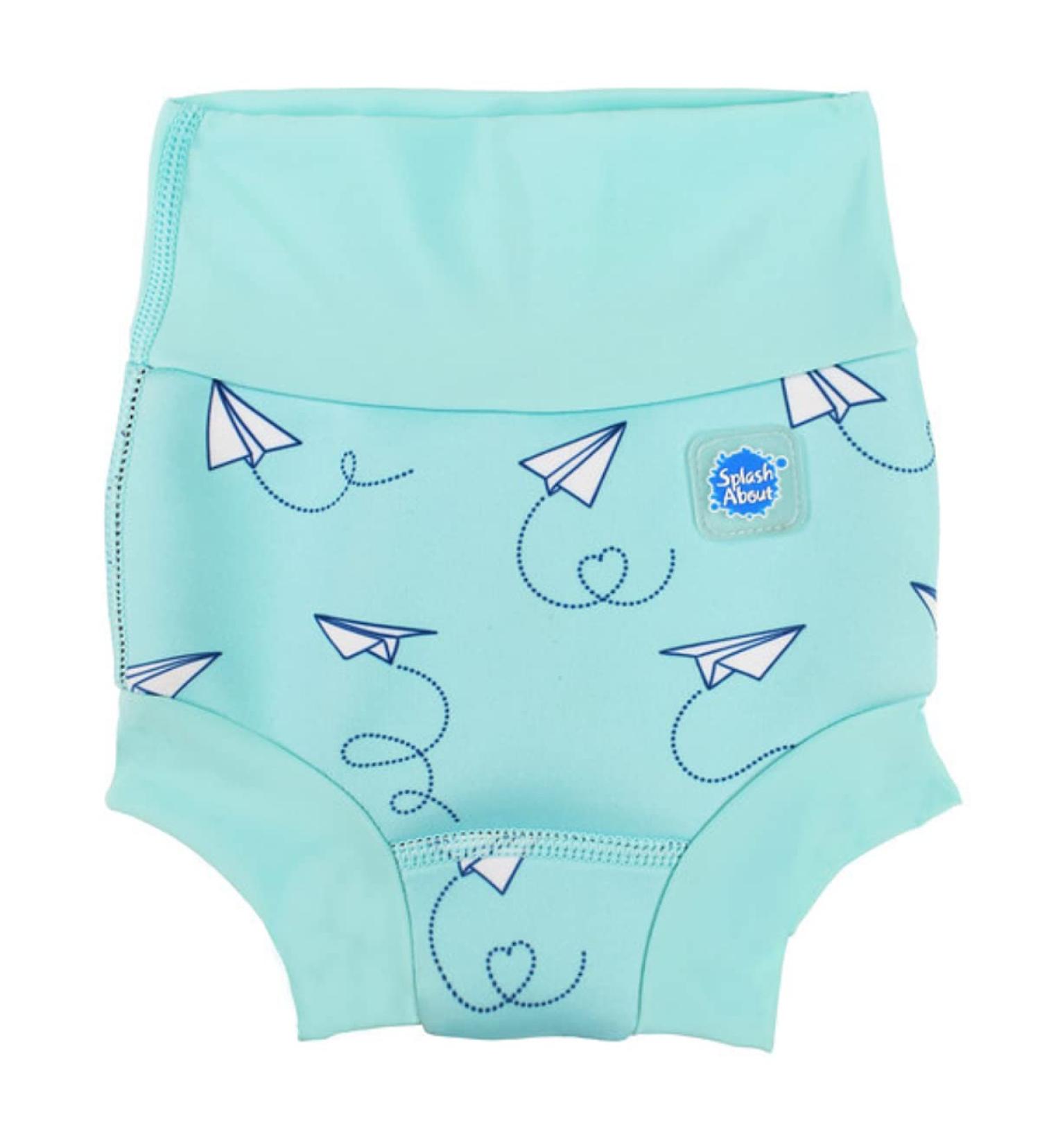 Splash About Baby & Toddler Happy Nappy Swim Nappy Paper Planes 6-12 Months - Buy Online on GoSupps.com