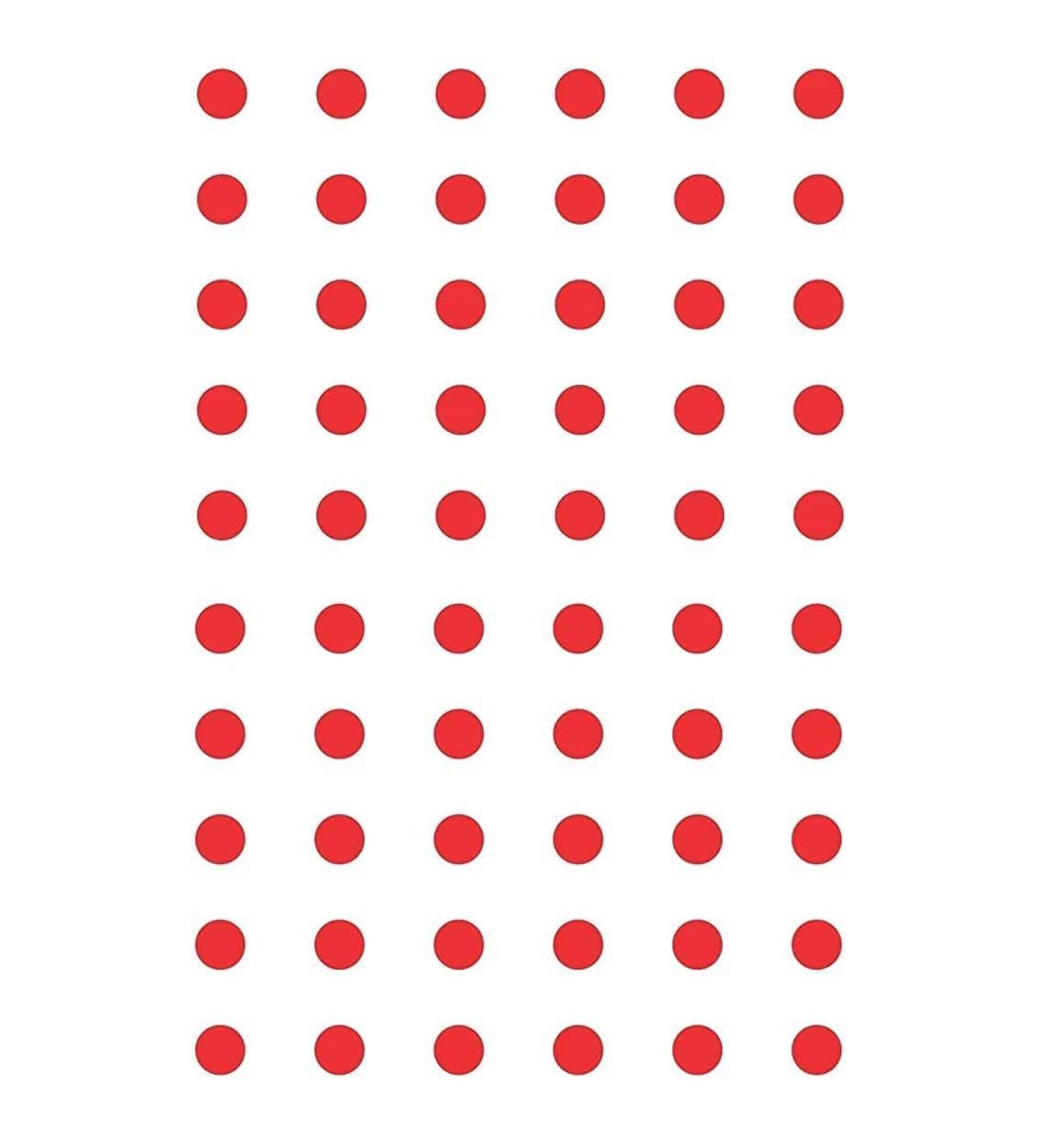 fashions Round velvet red bindi for ladies kumkum plain Red bindis for women Small