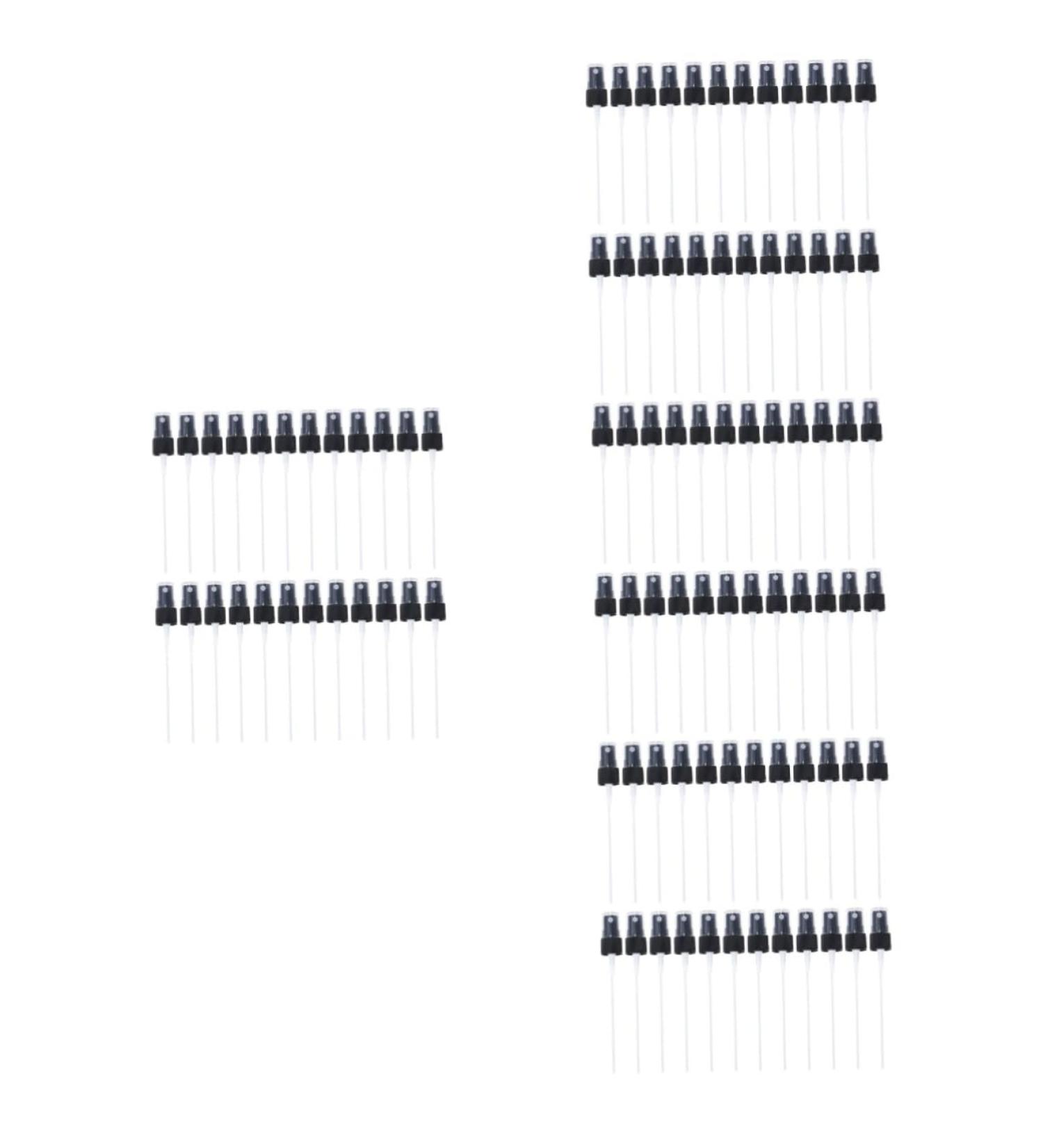VALICLUD 200 Pcs Perfume Bottle Nozzle Pumps - Refillable Spray Bottle Replacement Tops for Cosmetics - Multi-Color Pack 14x2x2cm Black & More - Buy Online on GoSupps.com