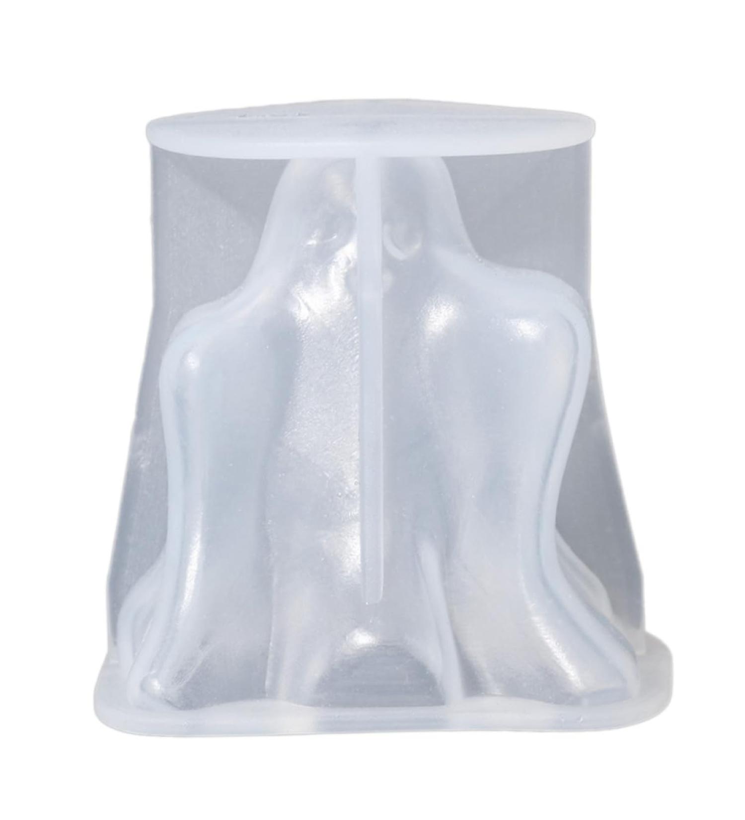 PRETYZOOM Ghost Silicone Mold Ice Sphere Mold Tray Mold Pudding Mold Handmade Craft Mold Accessories Self Made 7X8X8.5CM As Shown - Buy Online on GoSupps.com