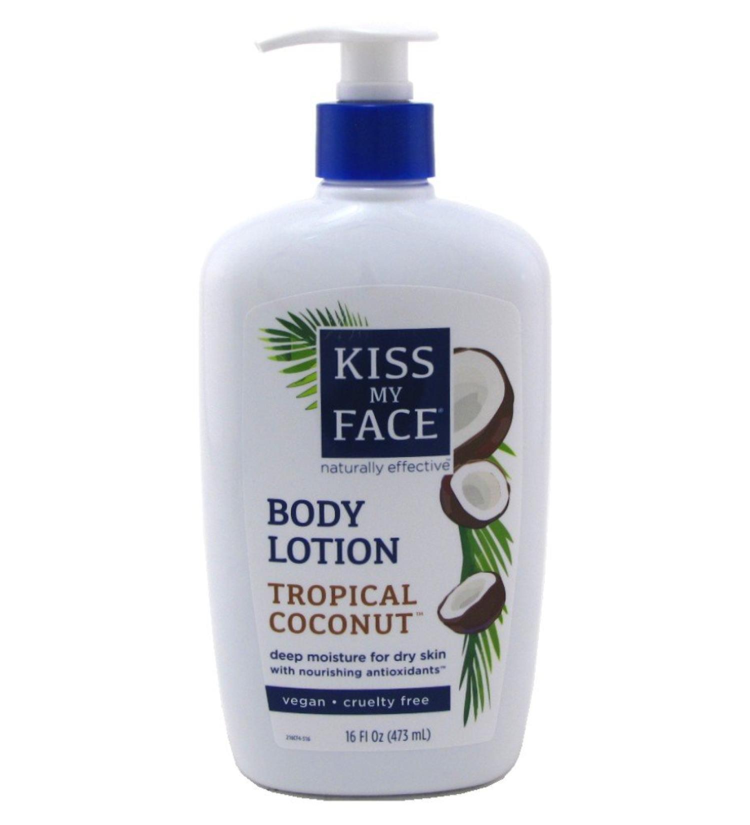 Kiss My Face Olive & Aloe Body Lotion 16 fl oz - Nourishing Moisturizer - Buy Online on GoSupps.com