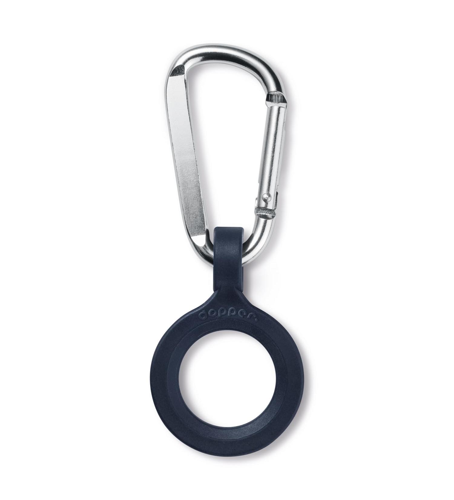 Dopper Carrier for Drinking Bottles - Carabiner for Carrying Bottles Blue