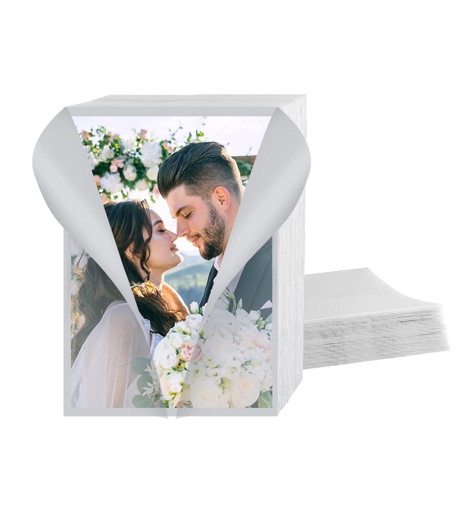60 Pcs Pre-Folded Vellum Jackets for 5x7 Invitations - Translucent Wedding Invitation Wraps - Buy Online on GoSupps.com