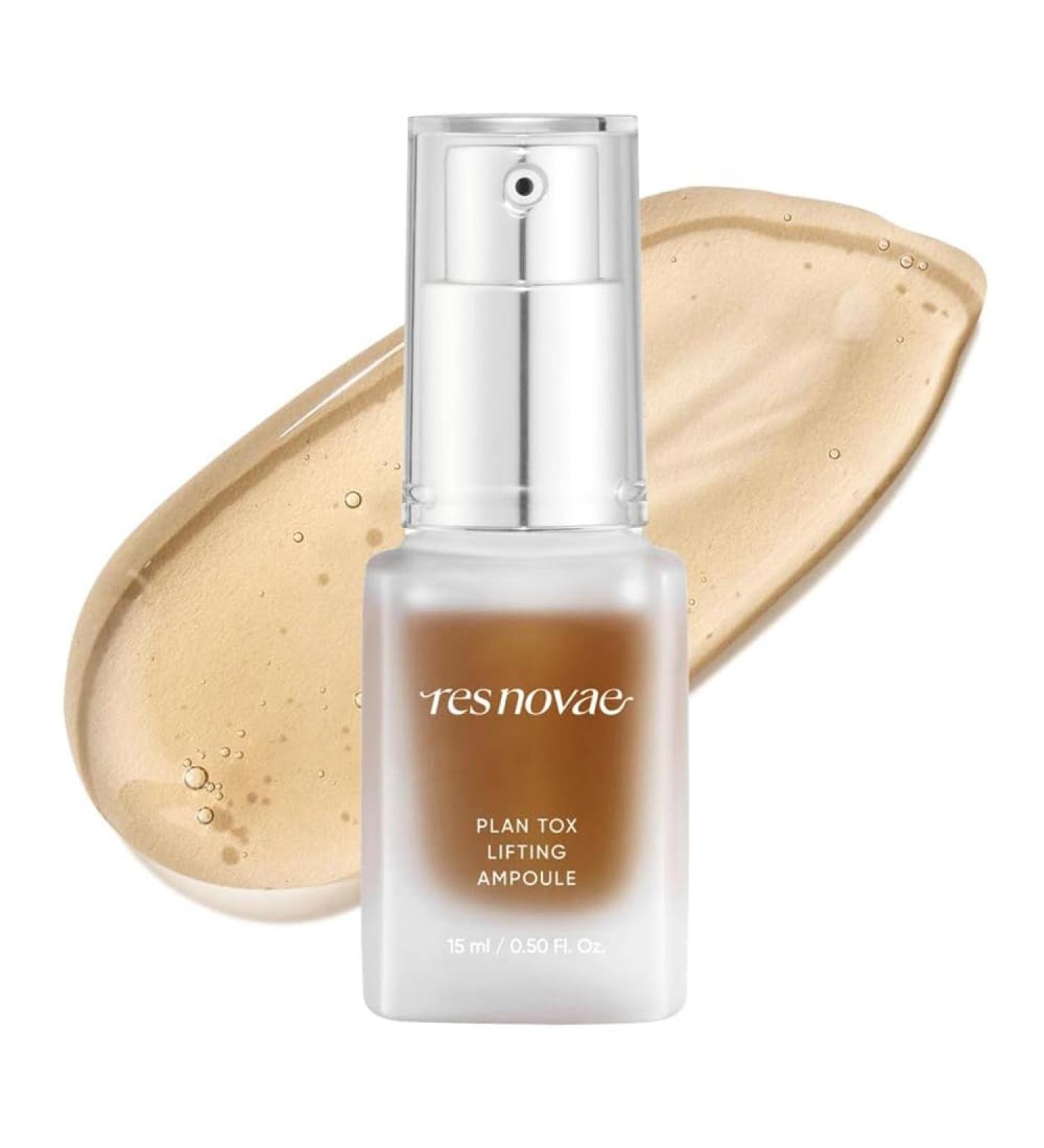 Resnovae Plan Tox Lifting Ampoule Firming & Revitalizing Serum with Botanical Extracts Lightweight Gel-to-Liquid Texture 15ml PLAN TOX 15ml - Buy Online on GoSupps.com