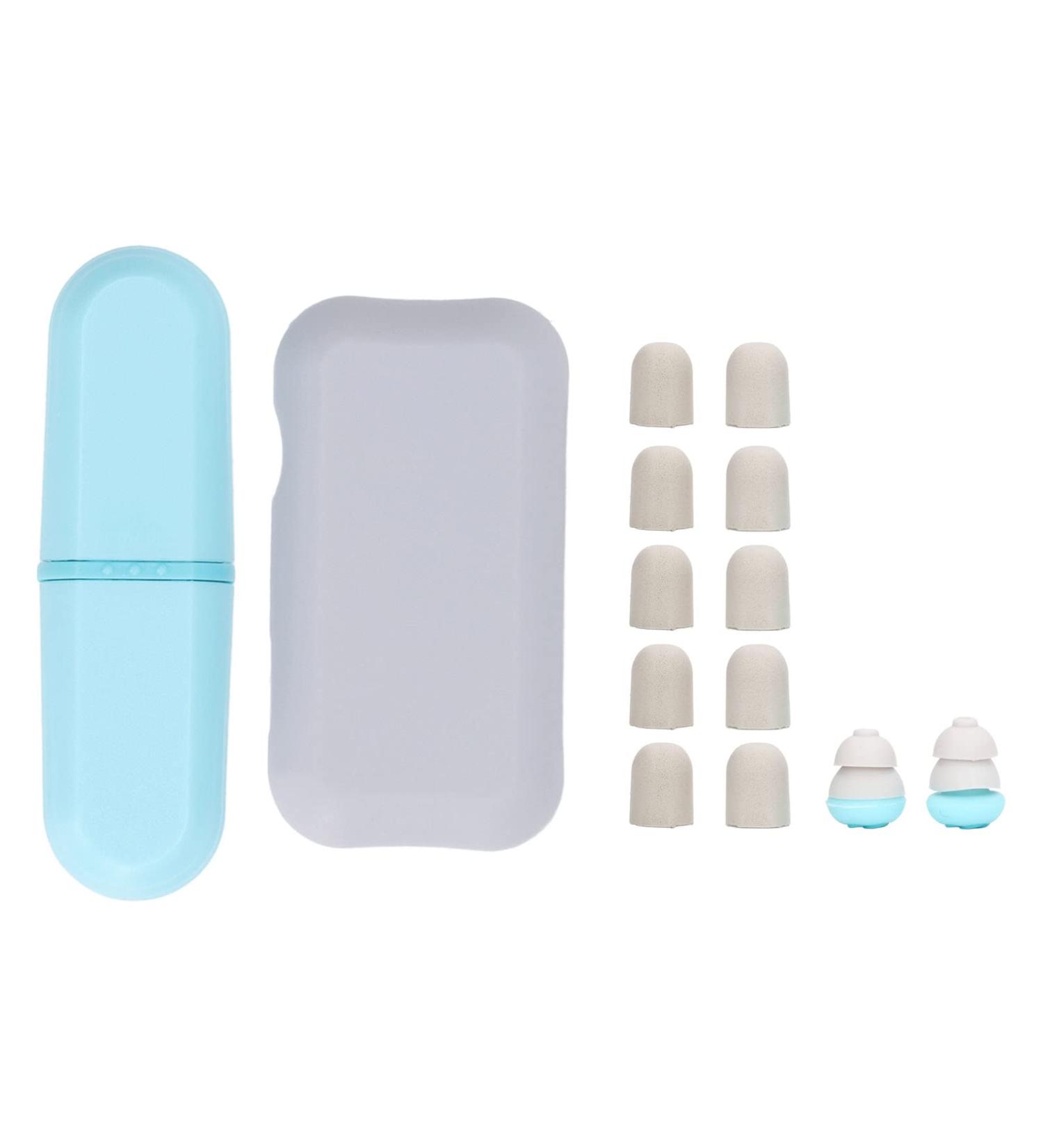 Sound Isolation Earplugs - Soft Foam Noise Reduction Ear Plugs for Sleep - Blue | International Shipping - Buy Online on GoSupps.com