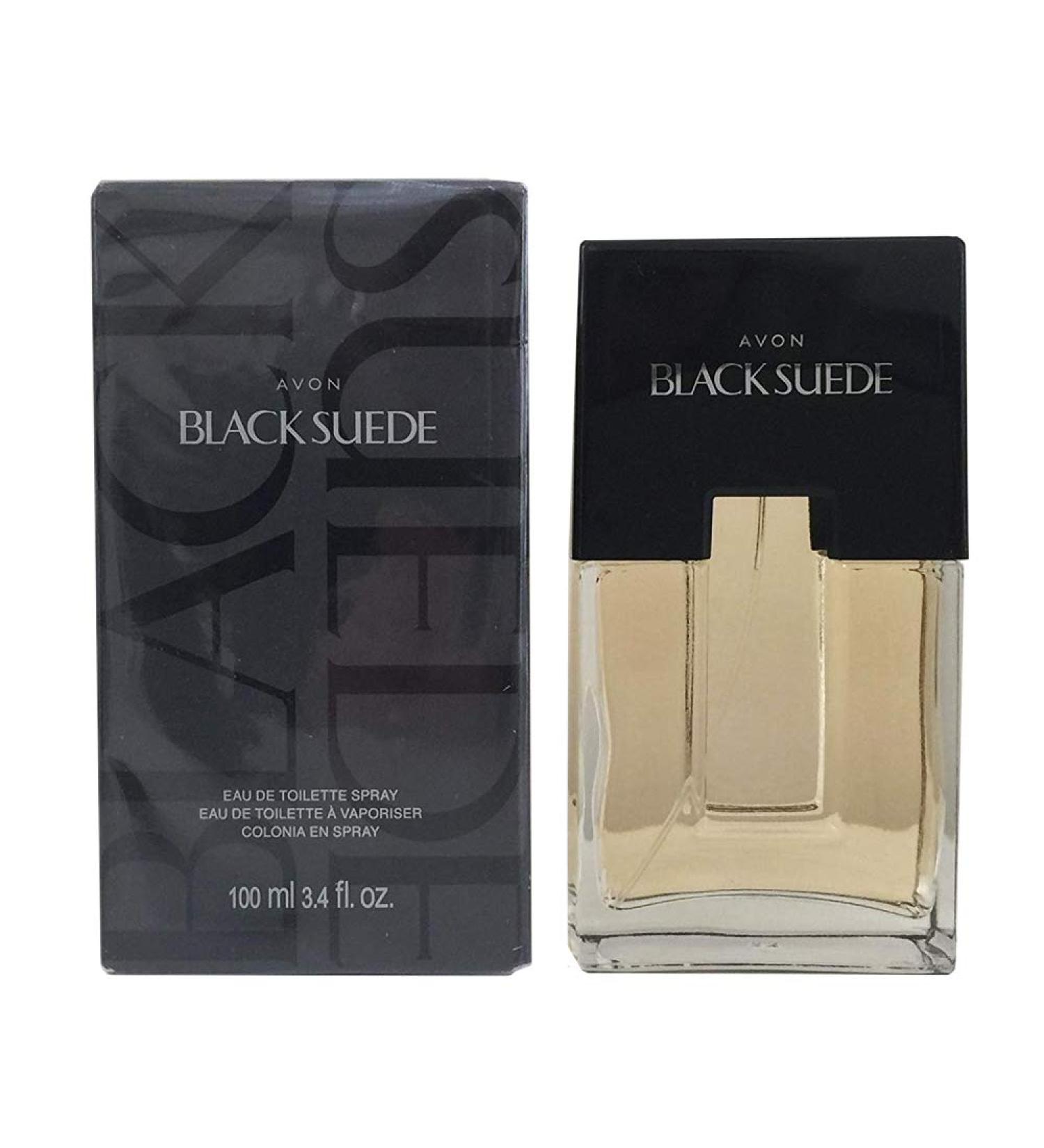 Avon Black Suede for Men Eau De Toilette Spray 3.4oz - Buy Online on GoSupps.com